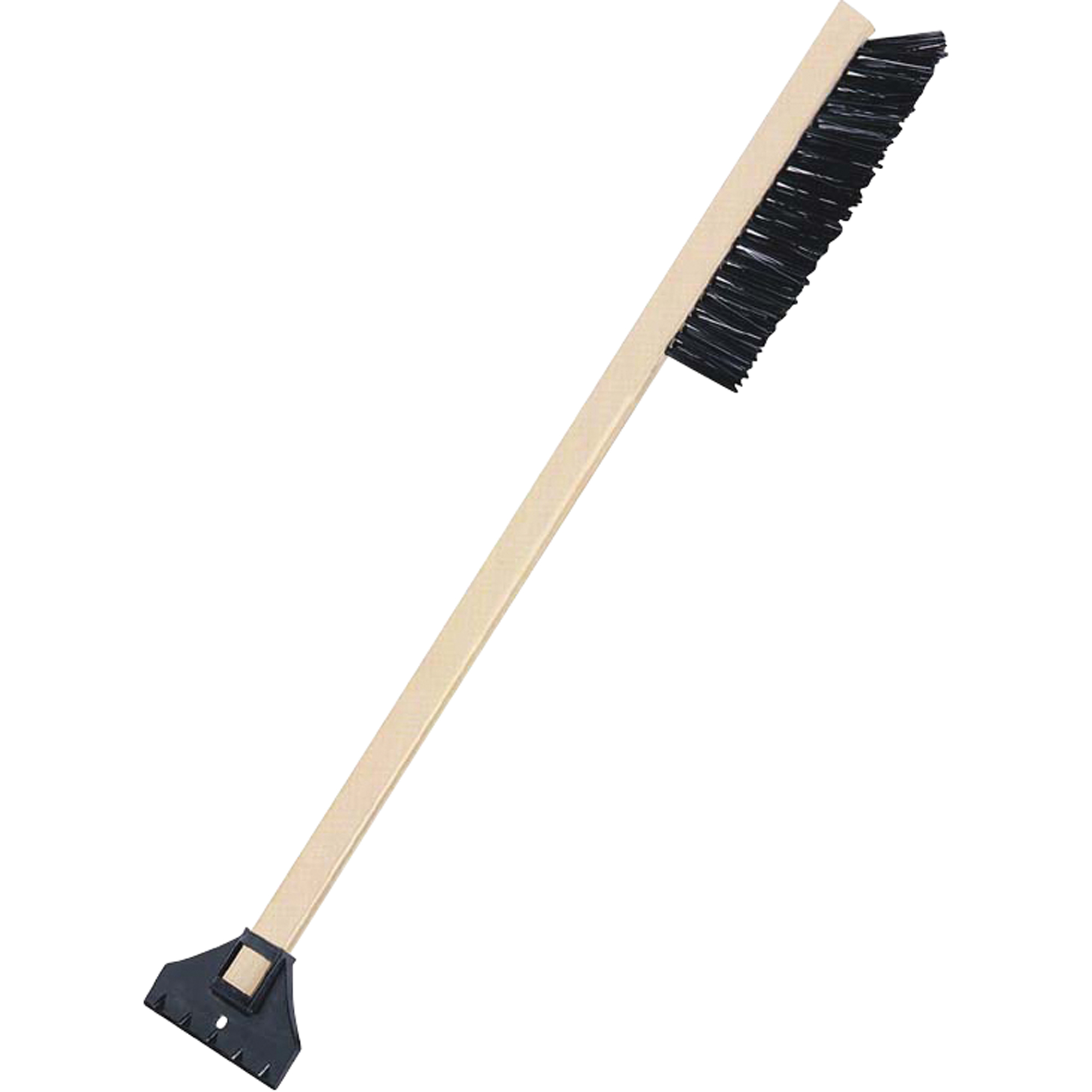 Balai à neige, 25" Longueur, Beige/Noir