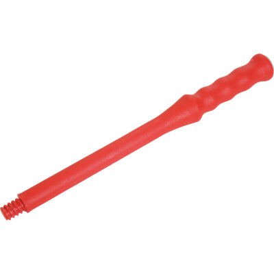 Manche, Plastique, Ergonomique, Pointe Conique filetée, 15-3/4" lo
