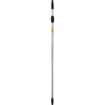 Manche rallonge pour racloir, Aluminium, Télescopique, Pointe Filetage ACME, 96" lo