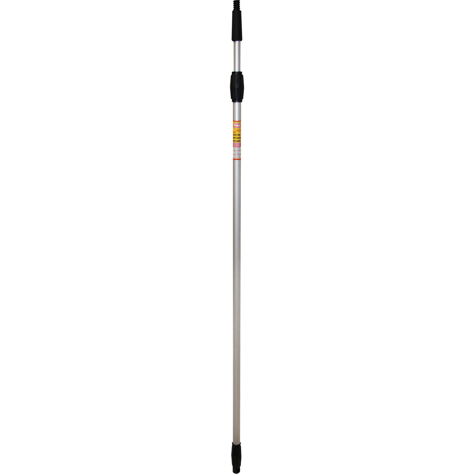 Manche rallonge pour racloir, Aluminium, Télescopique, Pointe Filetage ACME, 96" lo