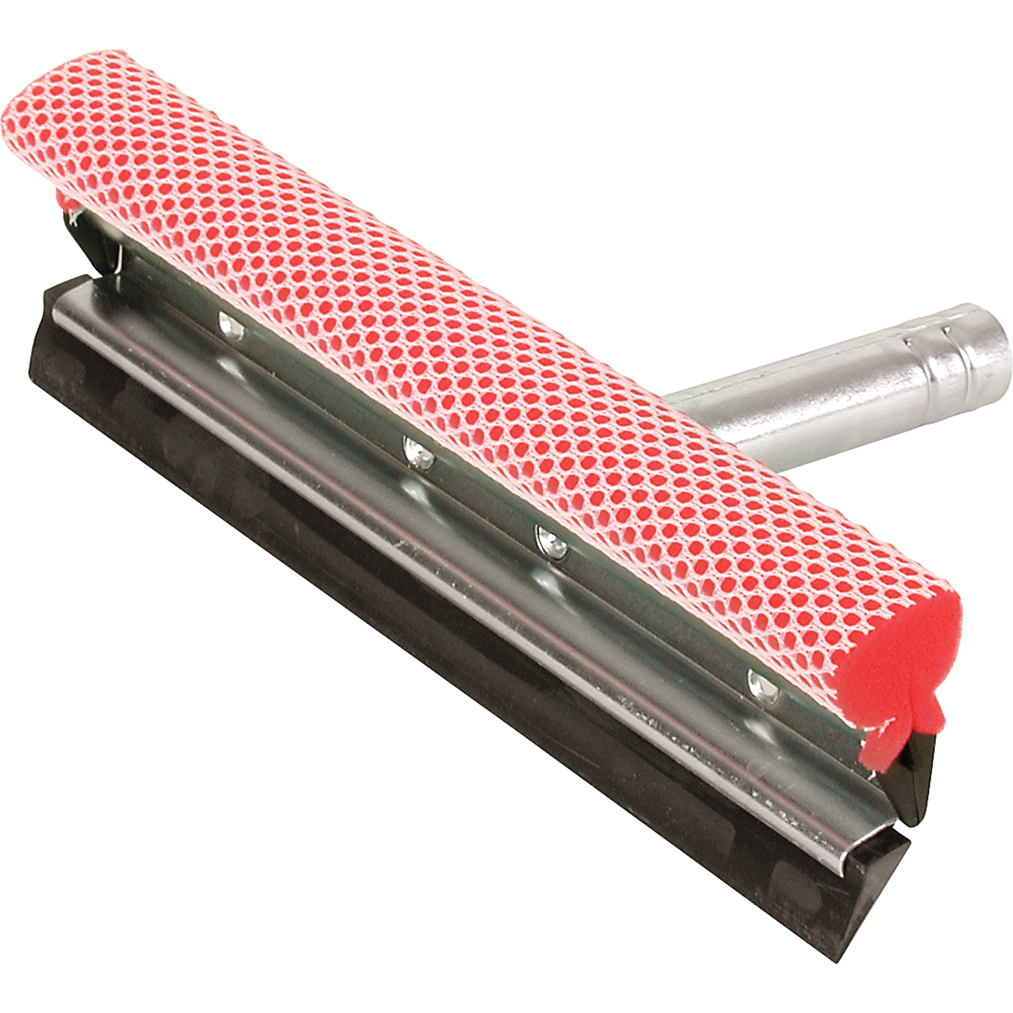 Raclettes éponges, 10", Éponge, Cadre Métal