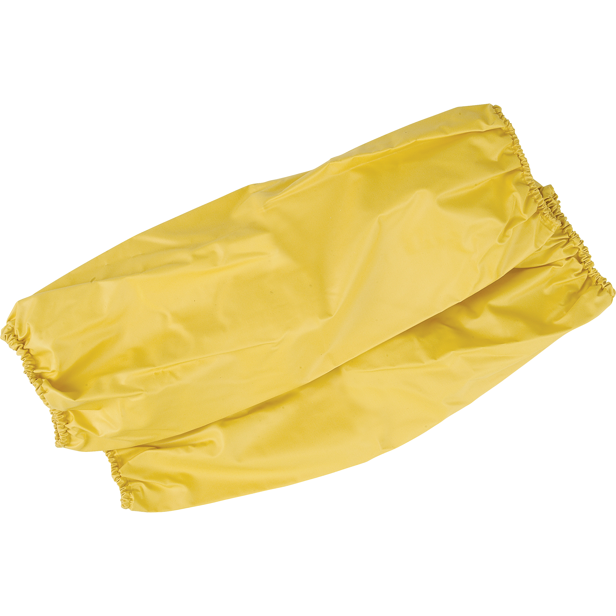 Manchettes ignifuge, Longueur de 18", Polyester/PVC, Jaune