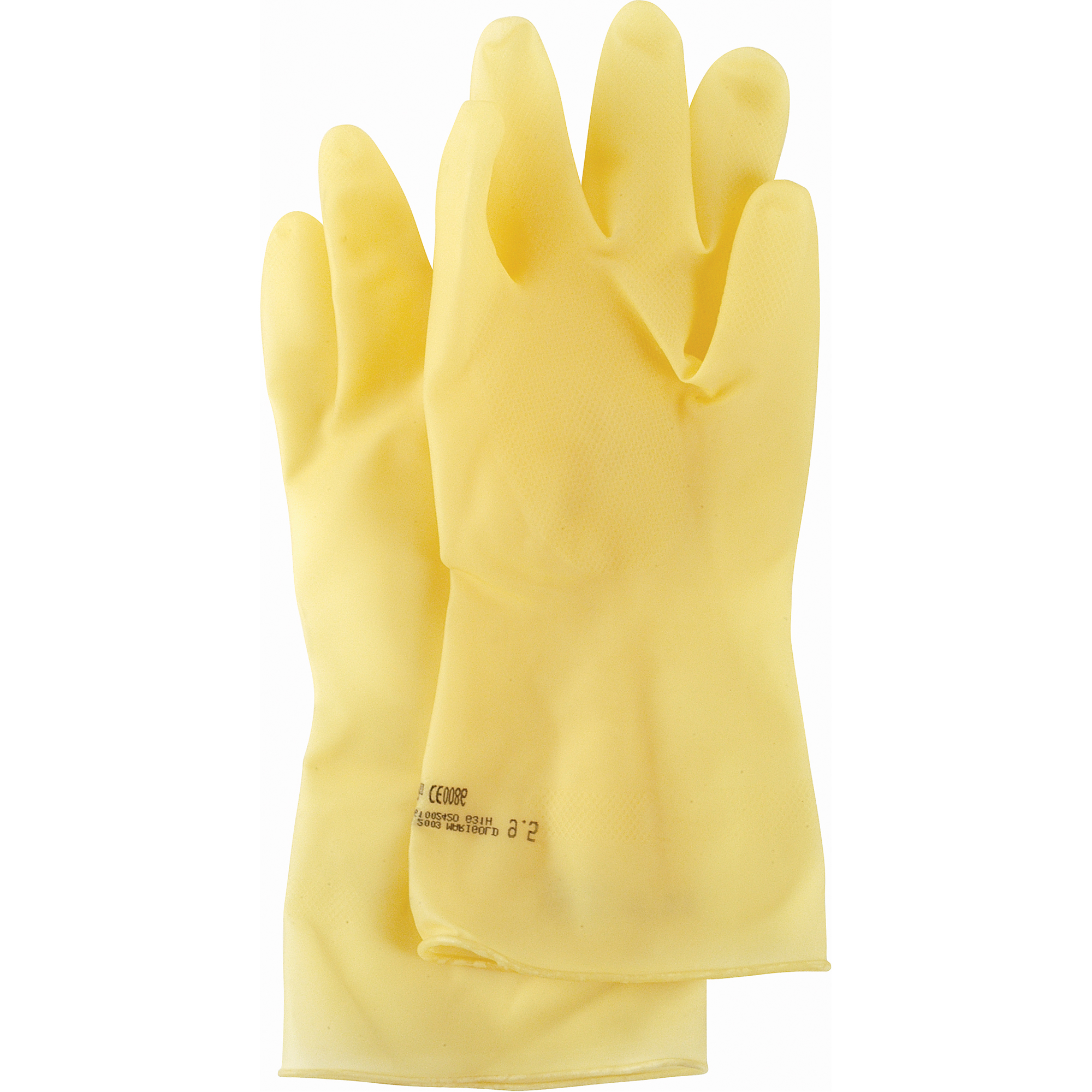 Gants Featherweight Plus, Taille Moyen/8, 13" lo, Latex de caoutchouc, 17 mils