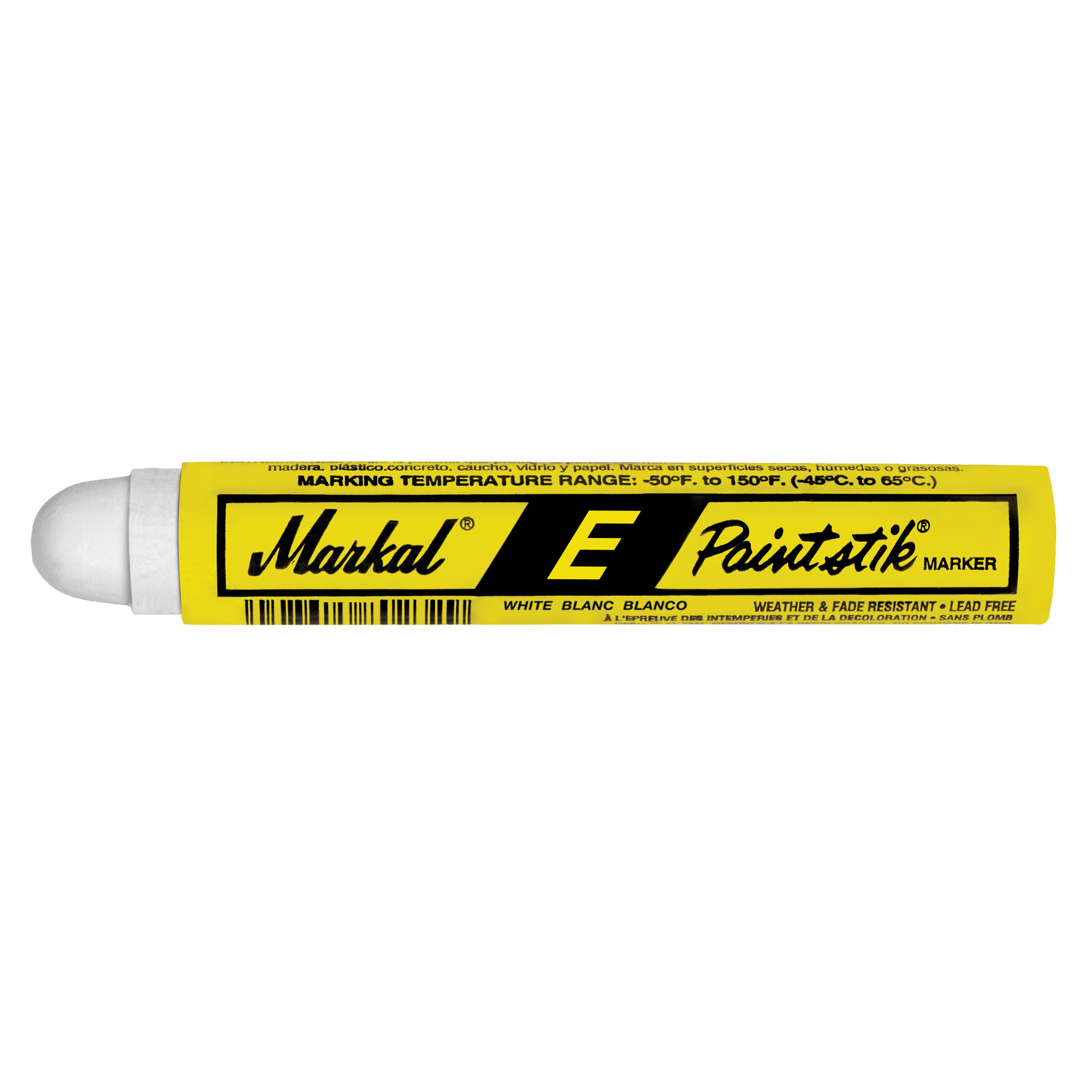 Bâton de peinture E PaintstikMD, Bâton plein, Blanc