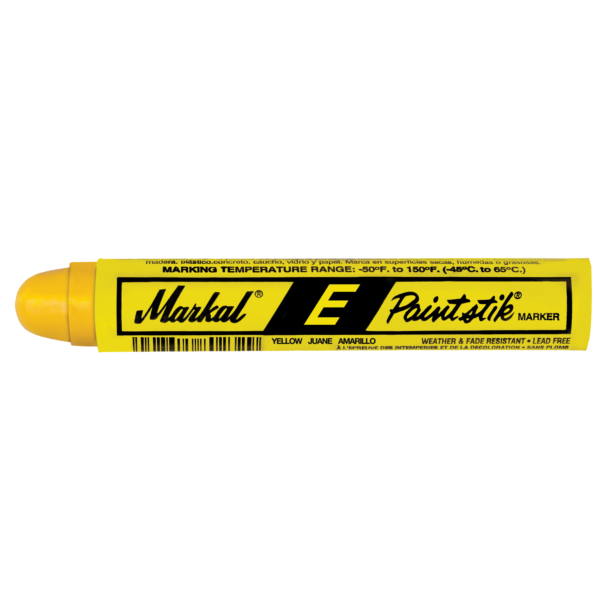 Bâton de peinture E PaintstikMD, Bâton plein, Jaune