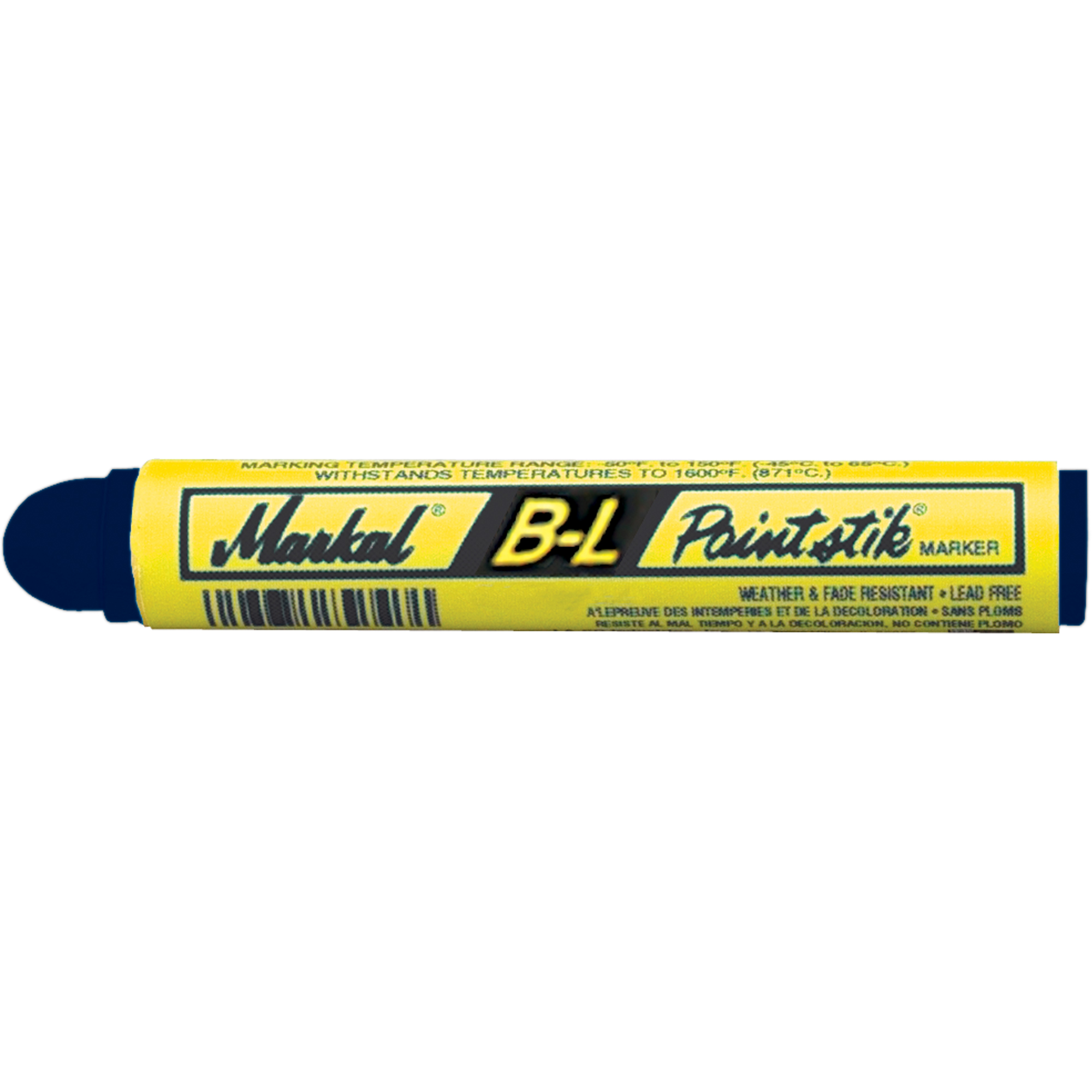 Bâtons de peinture pour surfaces froides - B-LMD PainstikMD -50°F à 150°F, Bâton plein, Bleu