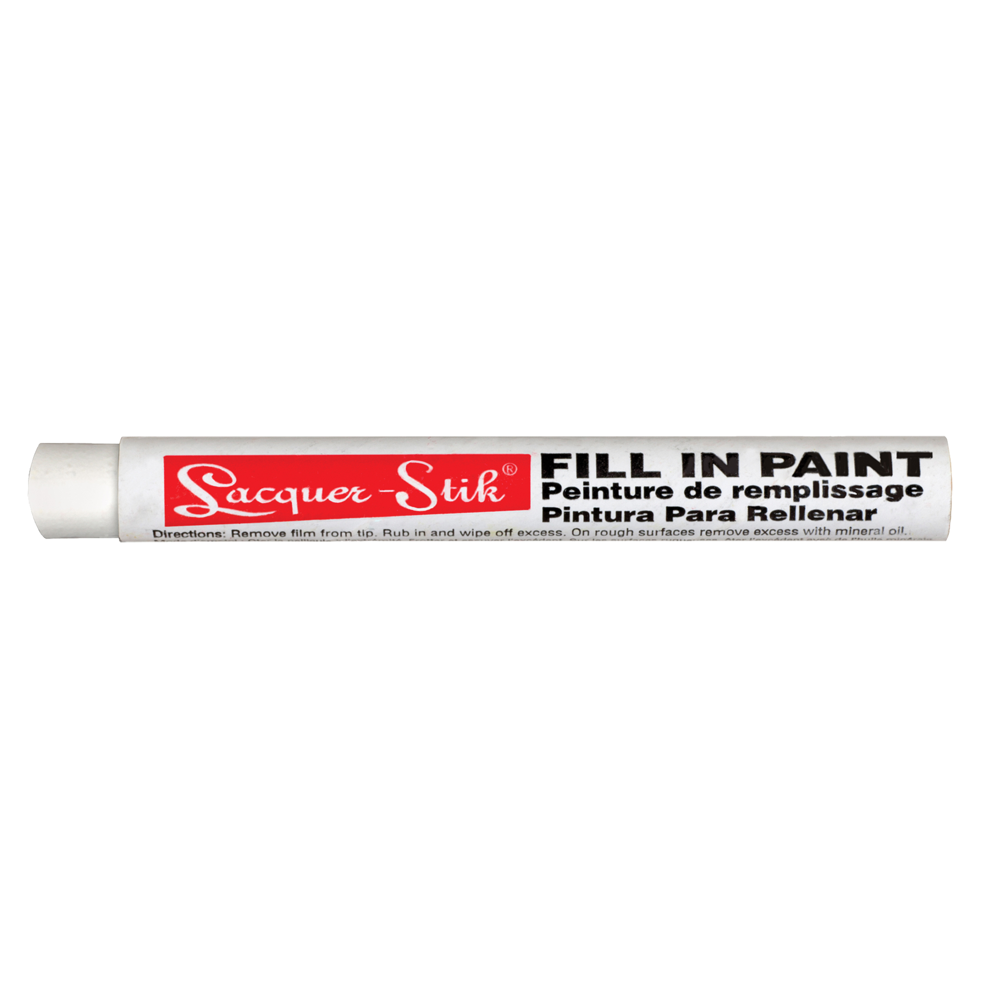 Marqueur de peinture Lacquer-StikMD, Bâton plein, Blanc