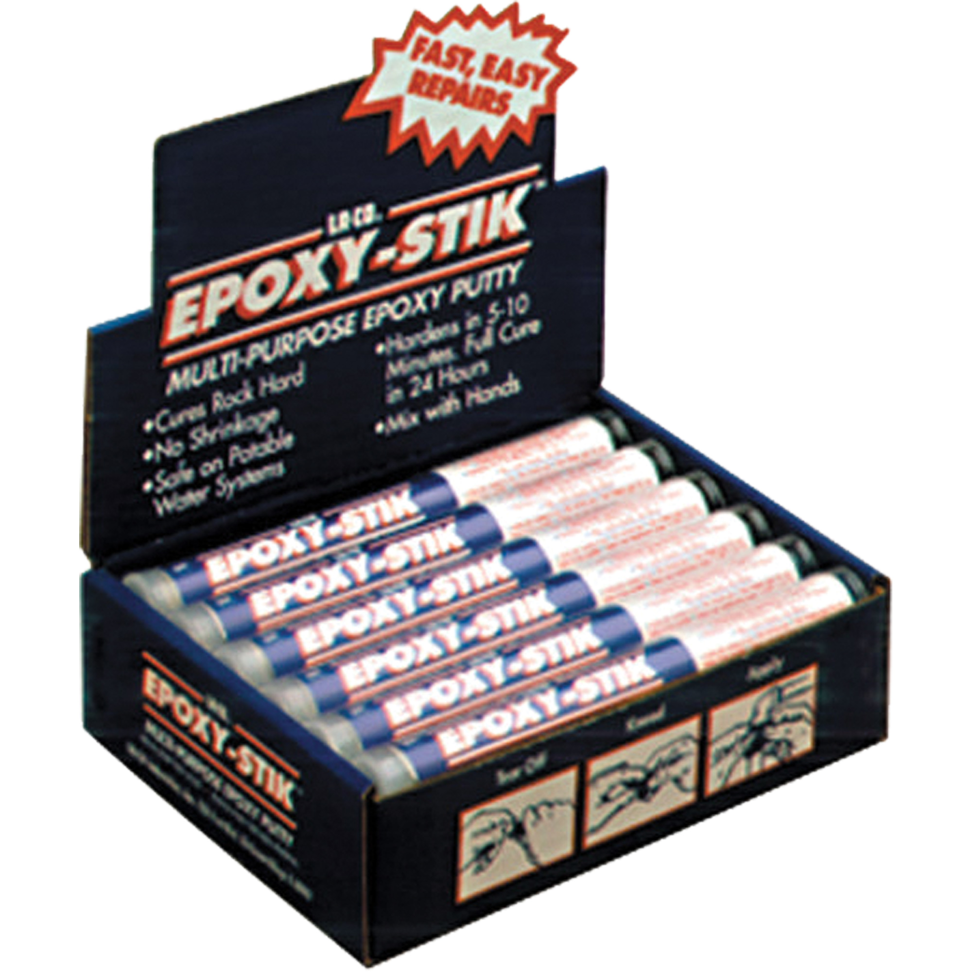 Mastic époxyde, 4 oz