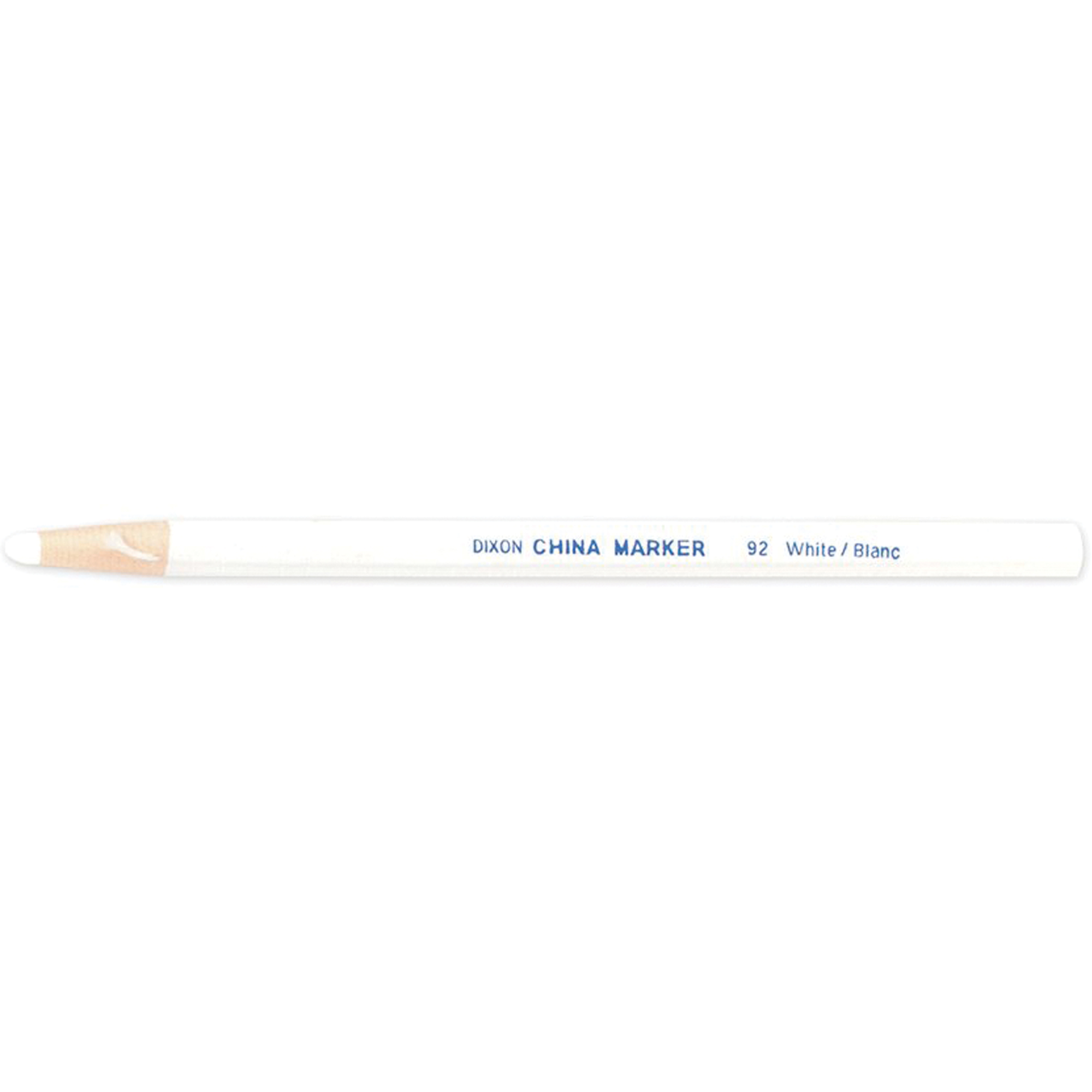 Marqueur gras DixonMD blanc