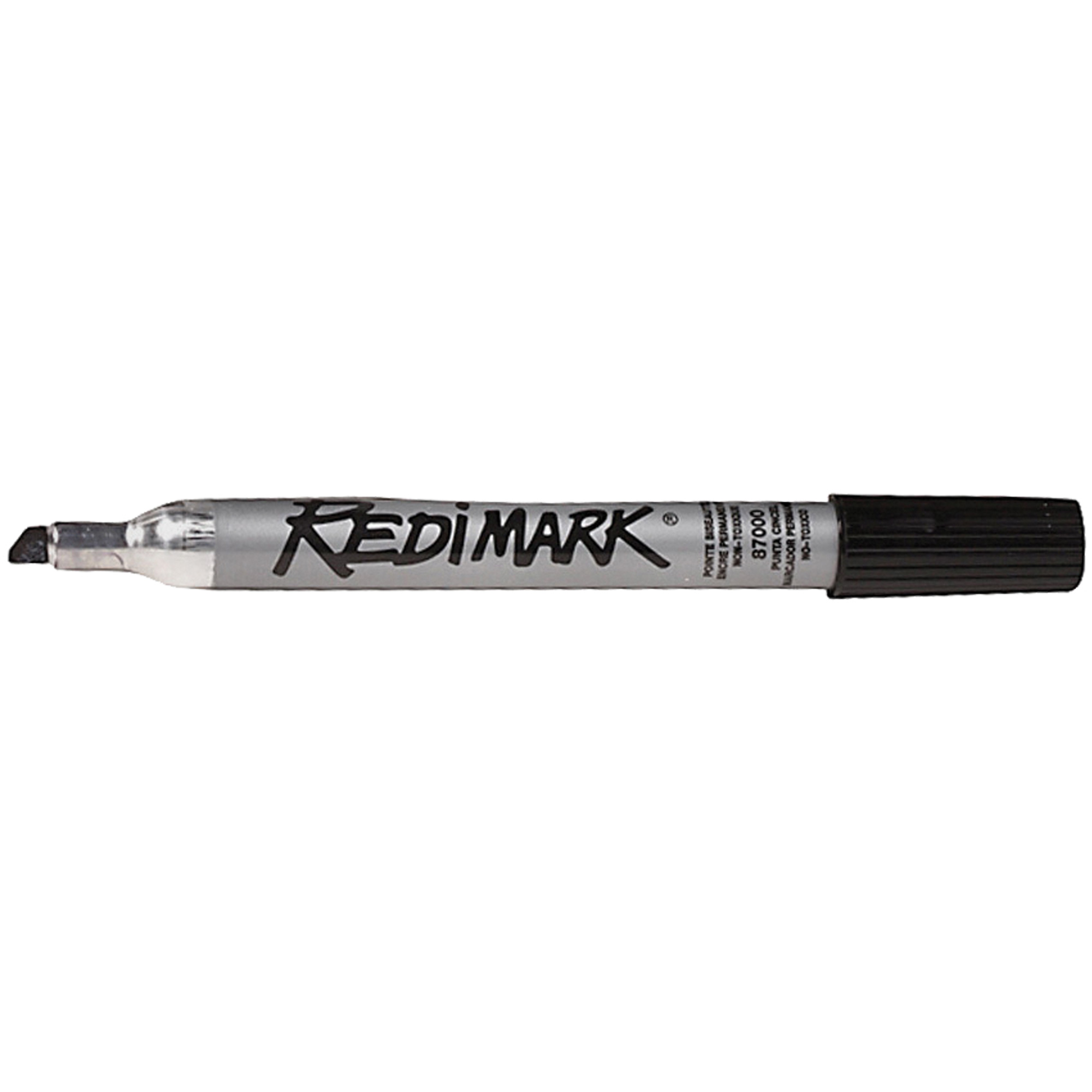 Marqueur permanent Dixon Redimark, Ciseau, Noir