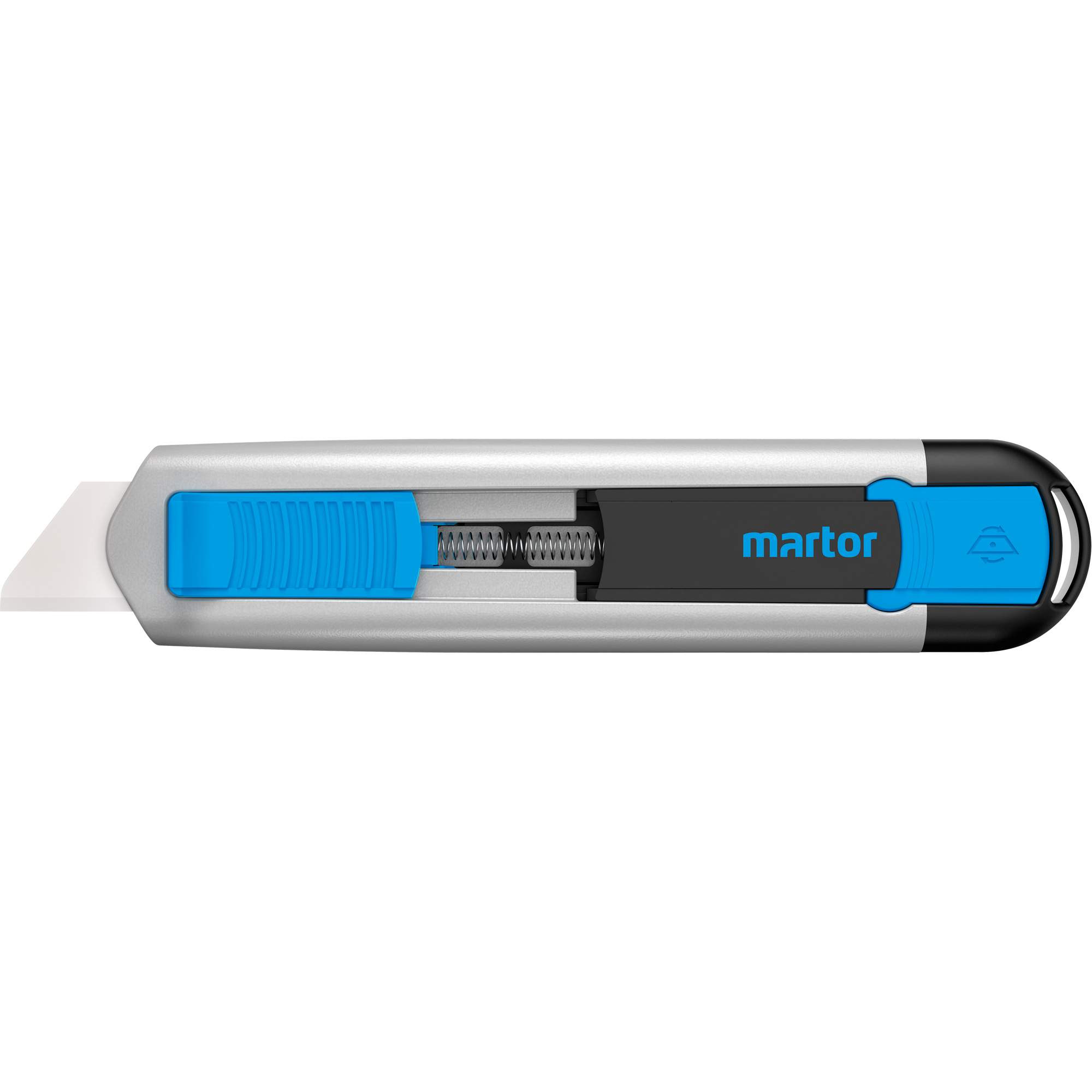 Couteau de sécurité rétractable Secunorm 525, 18 mm, Céramique, Robuste, Prise en Aluminium