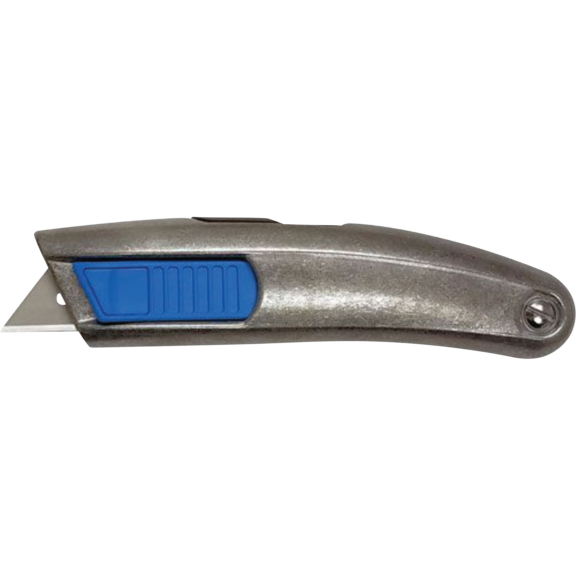 Couteau rétractable non peinturé SECUPRO MEGASAFE, 20 mm, Acier inoxydable, Robuste, Prise en Aluminium