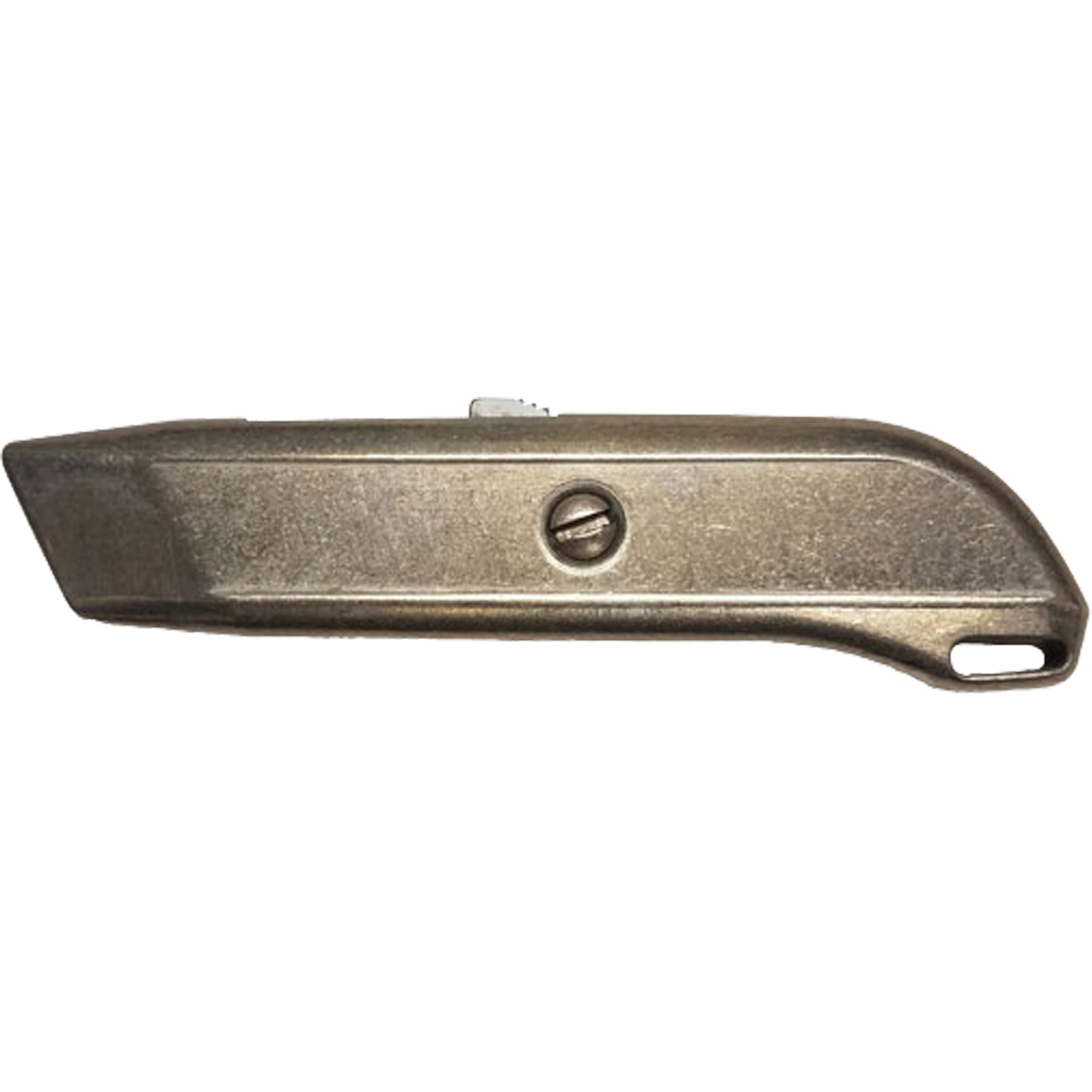 Couteau semi-autorétractable Multisafe, 19 mm, Acier inoxydable, Prise en Métal