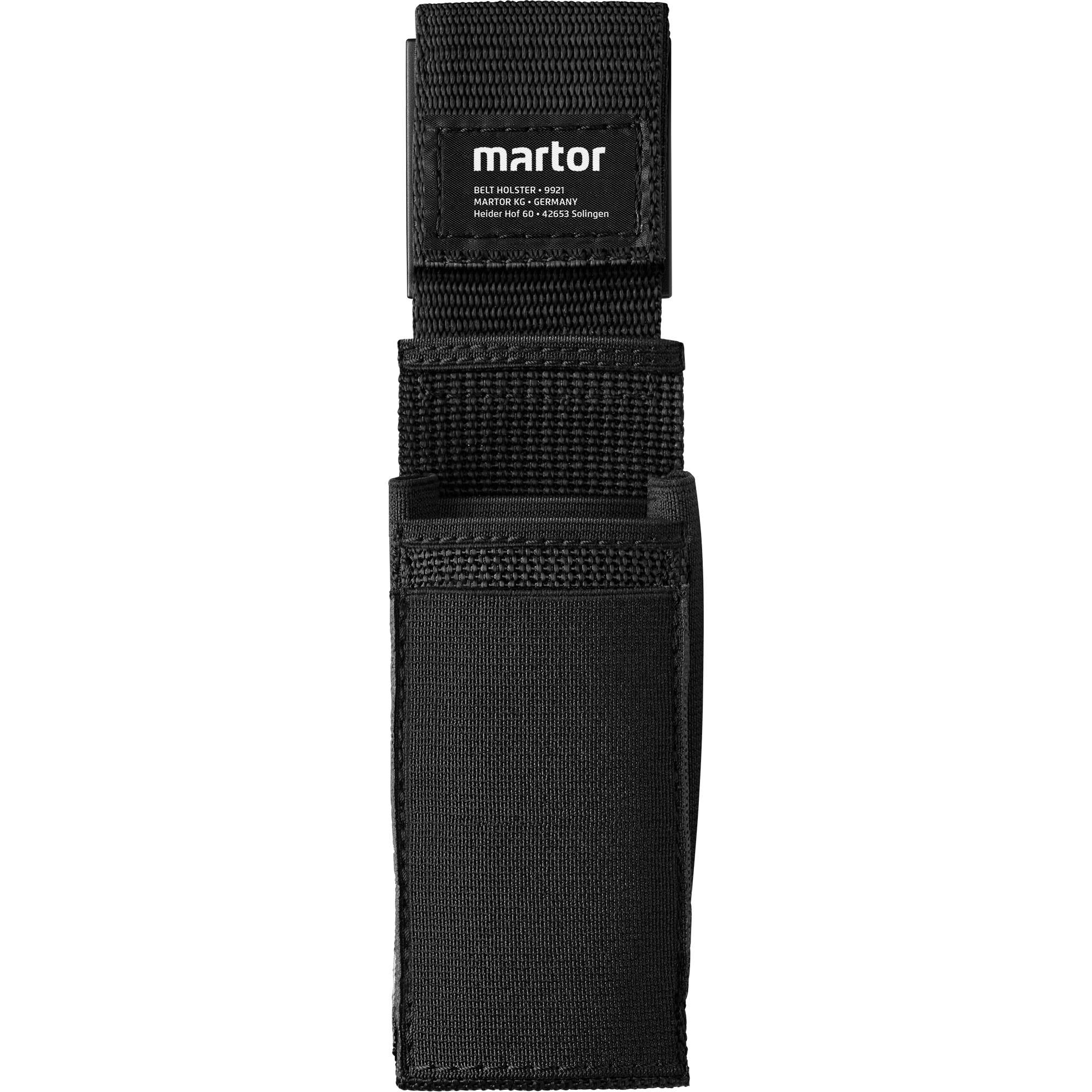 Étui de taille moyenne en tissu pour ceinture avec agrafe, Porte-couteau, Nylon, 2 Poches