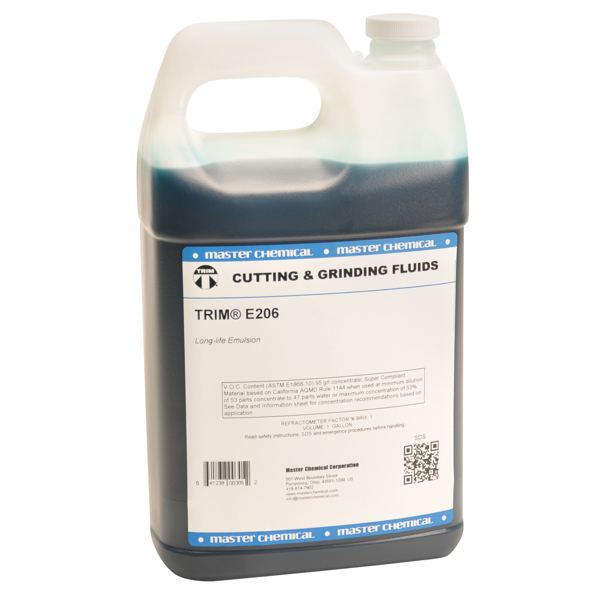 Émulsion de refroidissement longue durée E206 TRIMMD, Cruche