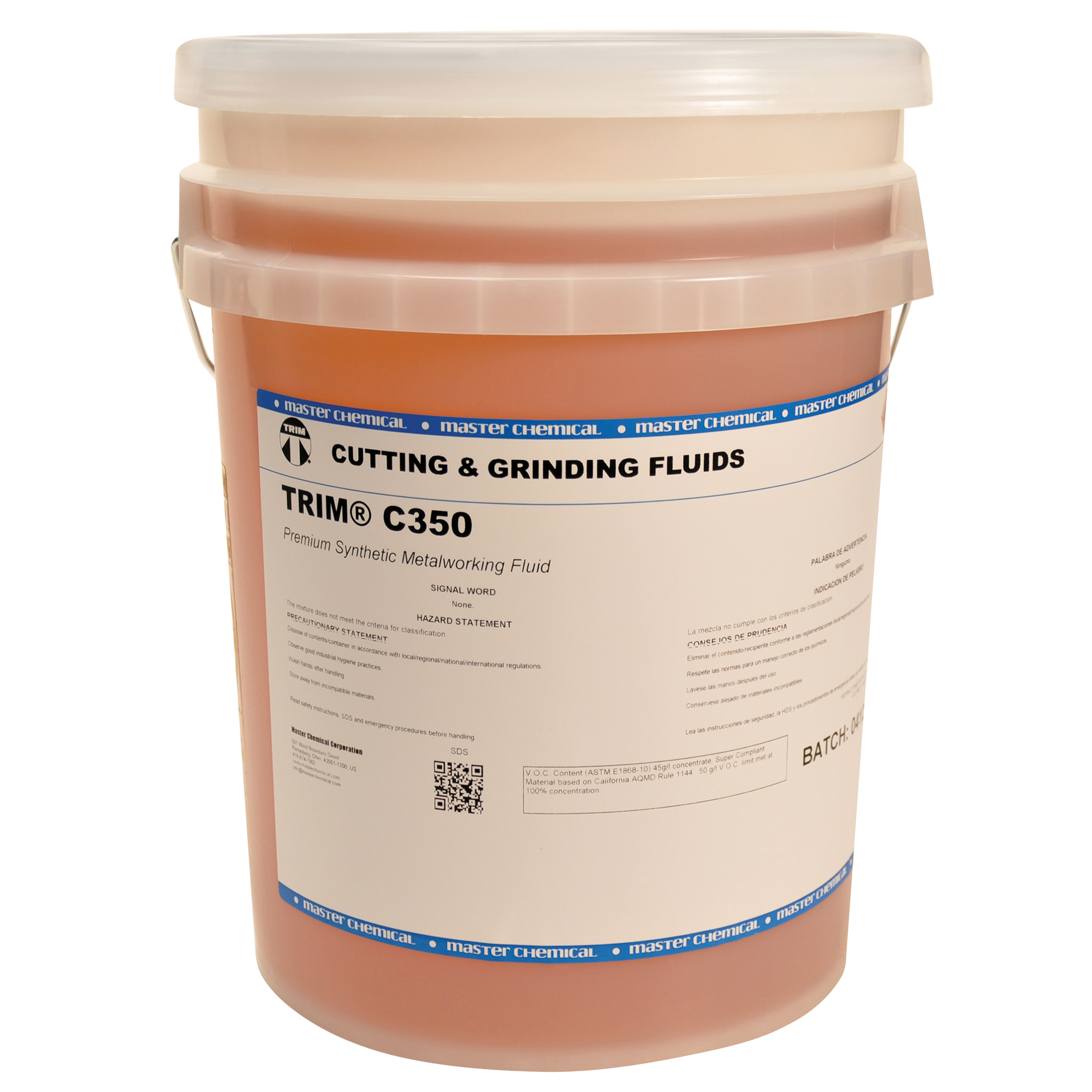 Fluide de refroidissement synthétique de qualité supérieure C350 TRIMMD, Seau