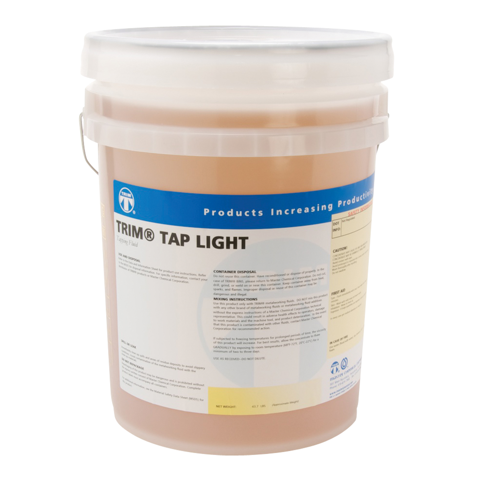 Fluide de taraudage TAP LIGHT TRIMMD, Seau