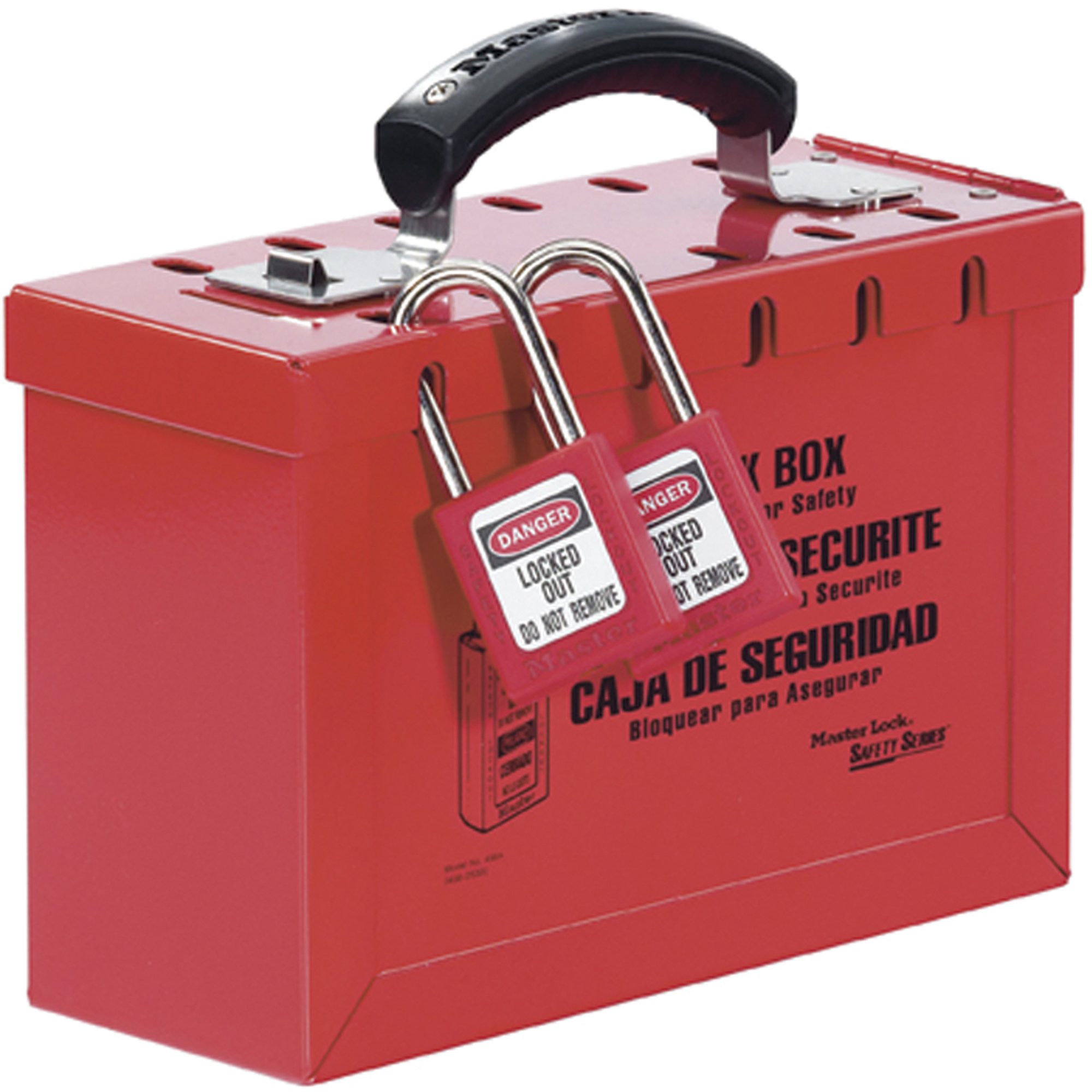 Boîtier de verrouillage portatif pour groupe Latch TightMC, Rouge