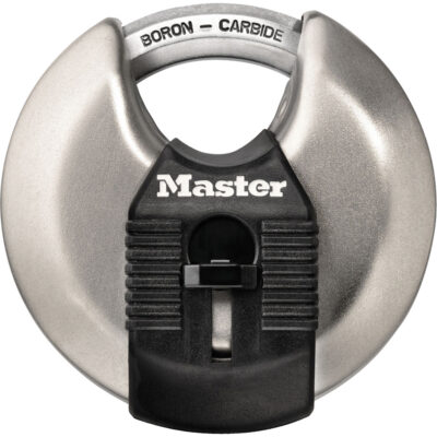 Cadenas à arceau protégé MagnumMD, Clés différentes, Acier trempé, Largeur de 2-3/4"