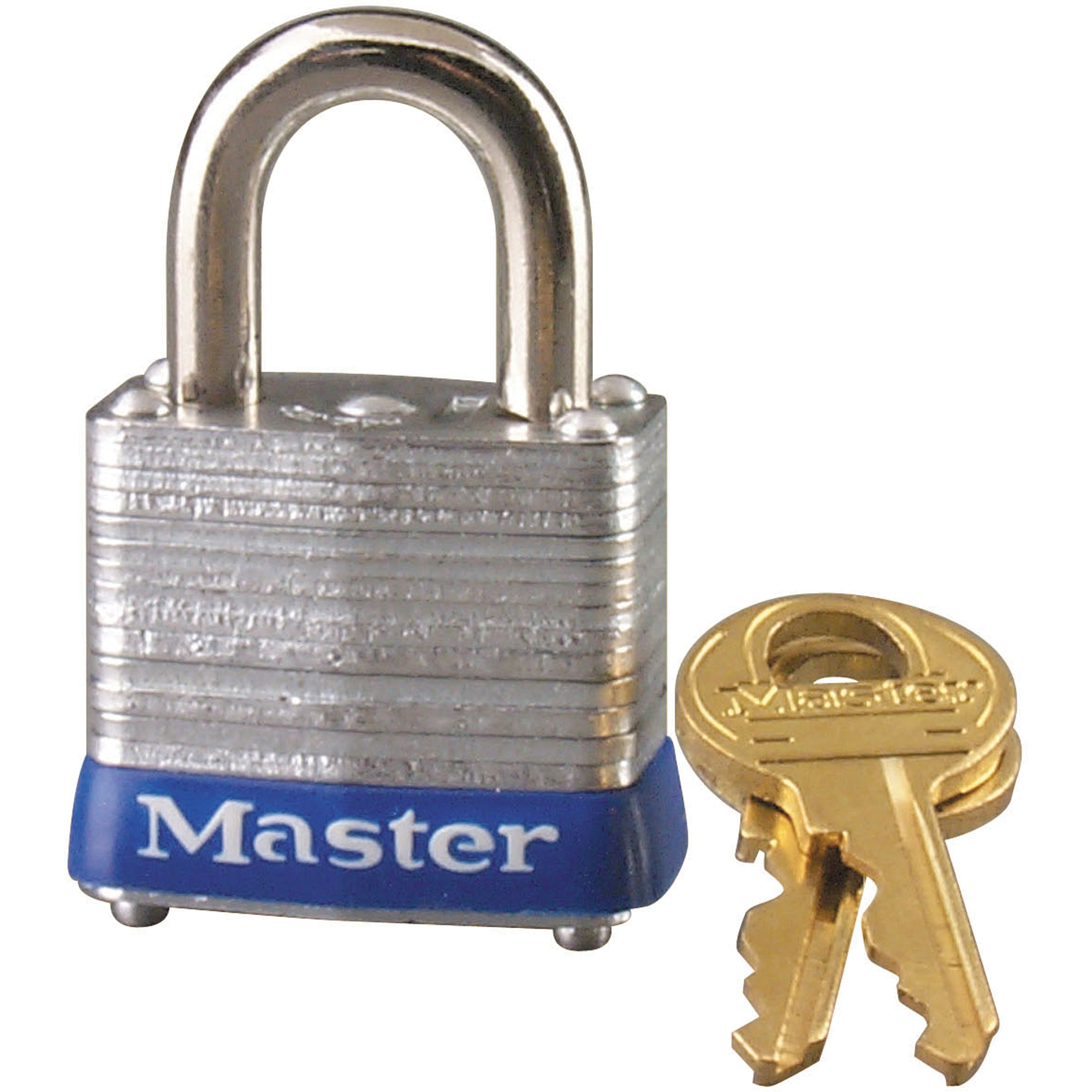 Cadenas à goupilles, Clés identiques, Acier laminé, Largeur de 1-1/8"