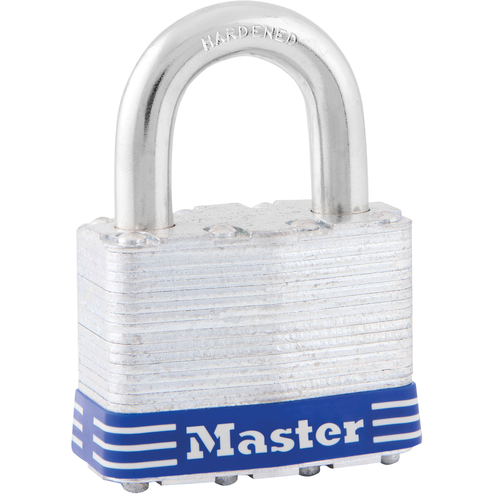Cadenas à goupilles, Clés identiques, Acier laminé, Largeur de 1-3/4"