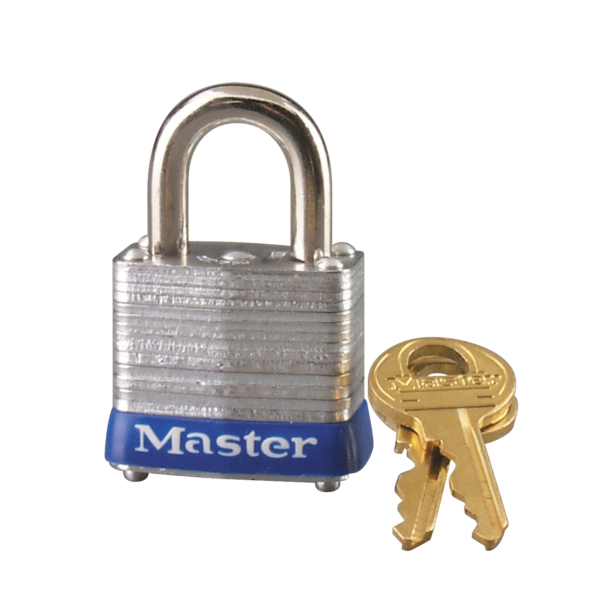 Cadenas à goupilles, Clés identiques, Acier laminé, Largeur de 1-9/16"