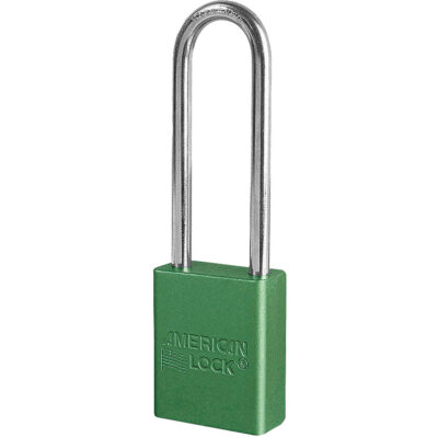 Cadenas American LockMD, Cadenas de sécurité, Clés différentes, Aluminium, Largeur de 1-1/2"