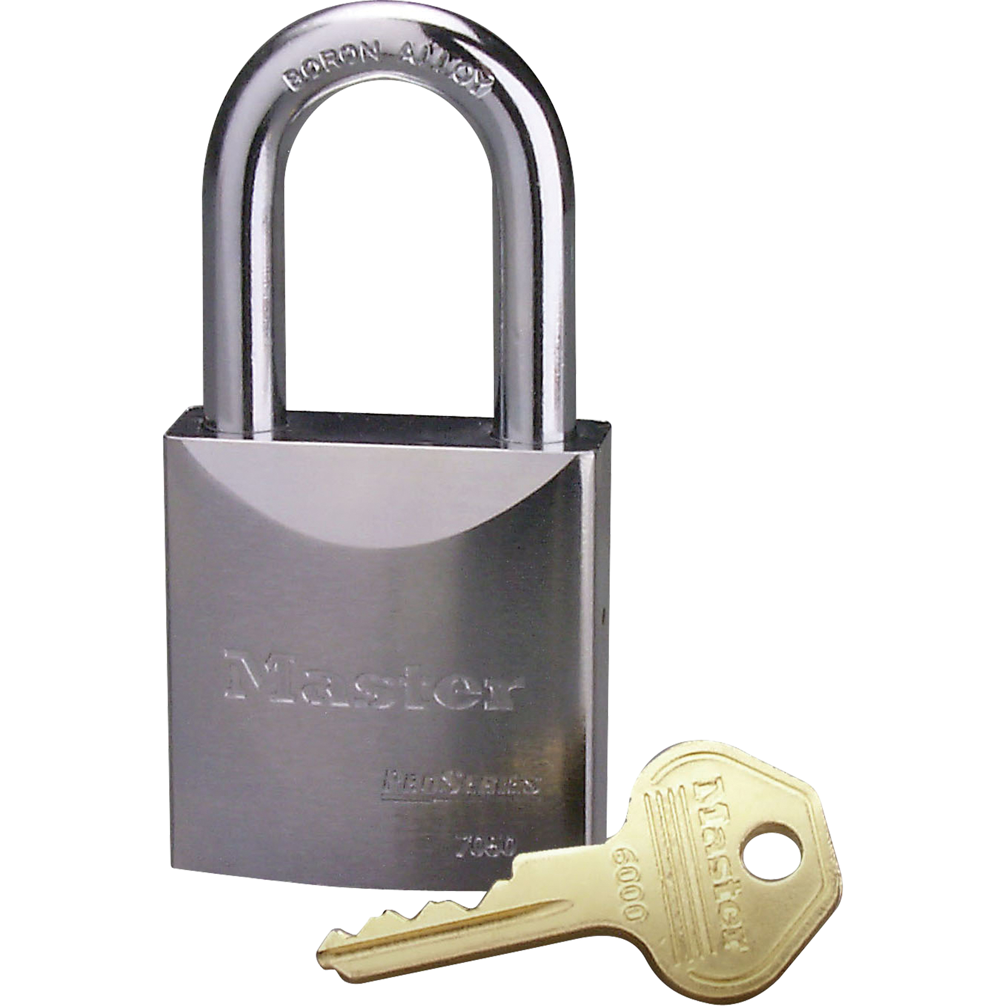 Cadenas, Clés différentes, Acier trempé, Largeur de 2"