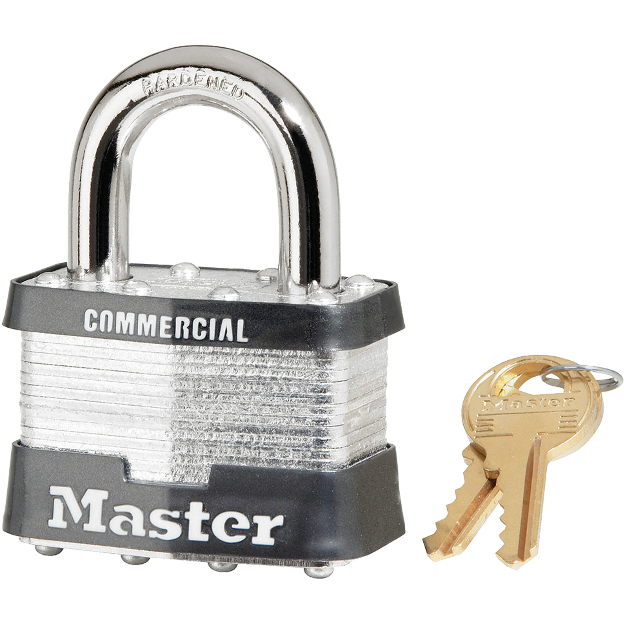Cadenas, Clés identiques, Acier laminé, Largeur de 2"