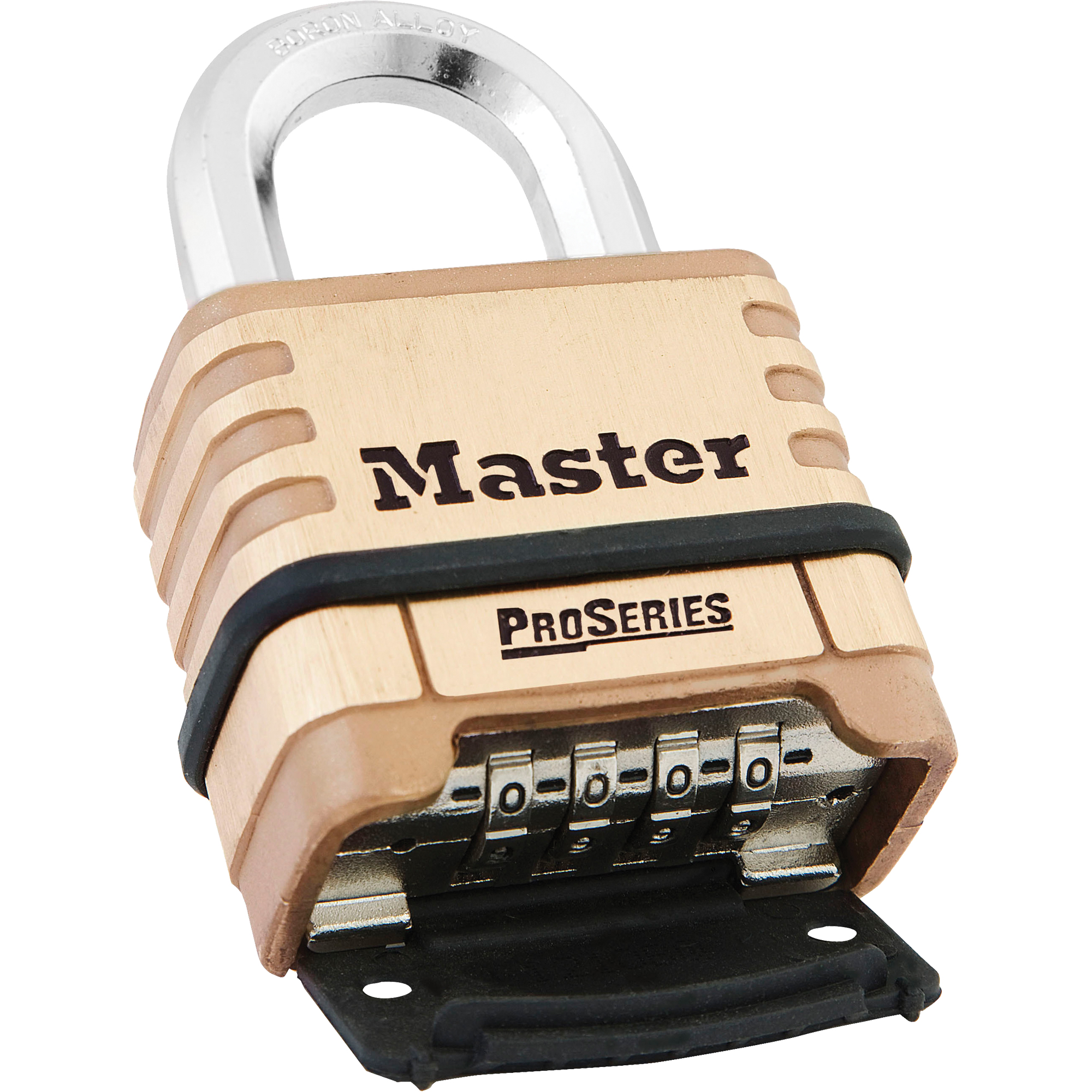 Cadenas ProSeriesMD, Combinaison, Réglable, Laiton massif, Largeur de 2-1/4"