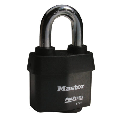 Cadenas Weather ToughMD Pro-SeriesMD, Clés différentes, Acier laminé, Largeur de 2-5/8"
