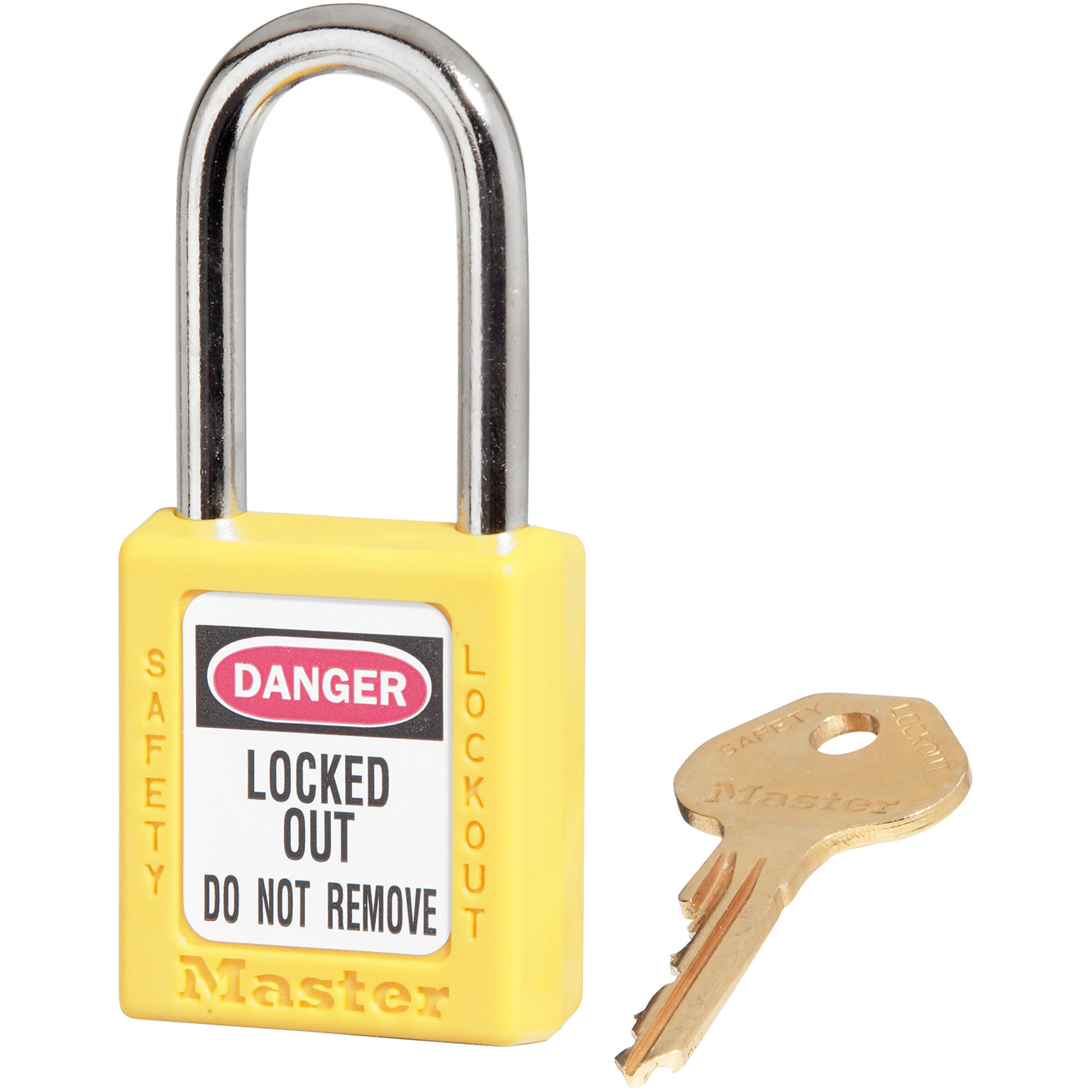 Cadenas ZenexMC série 410 - ensemble de 12, Cadenas de sécurité, Clés identiques, Thermoplastique, Largeur de 1-1/2"