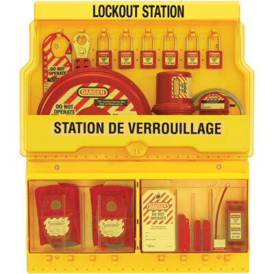 Postes de verrouillage de luxe, Cadenas Thermoplastique, Capacité de 32, Cadenas Compris