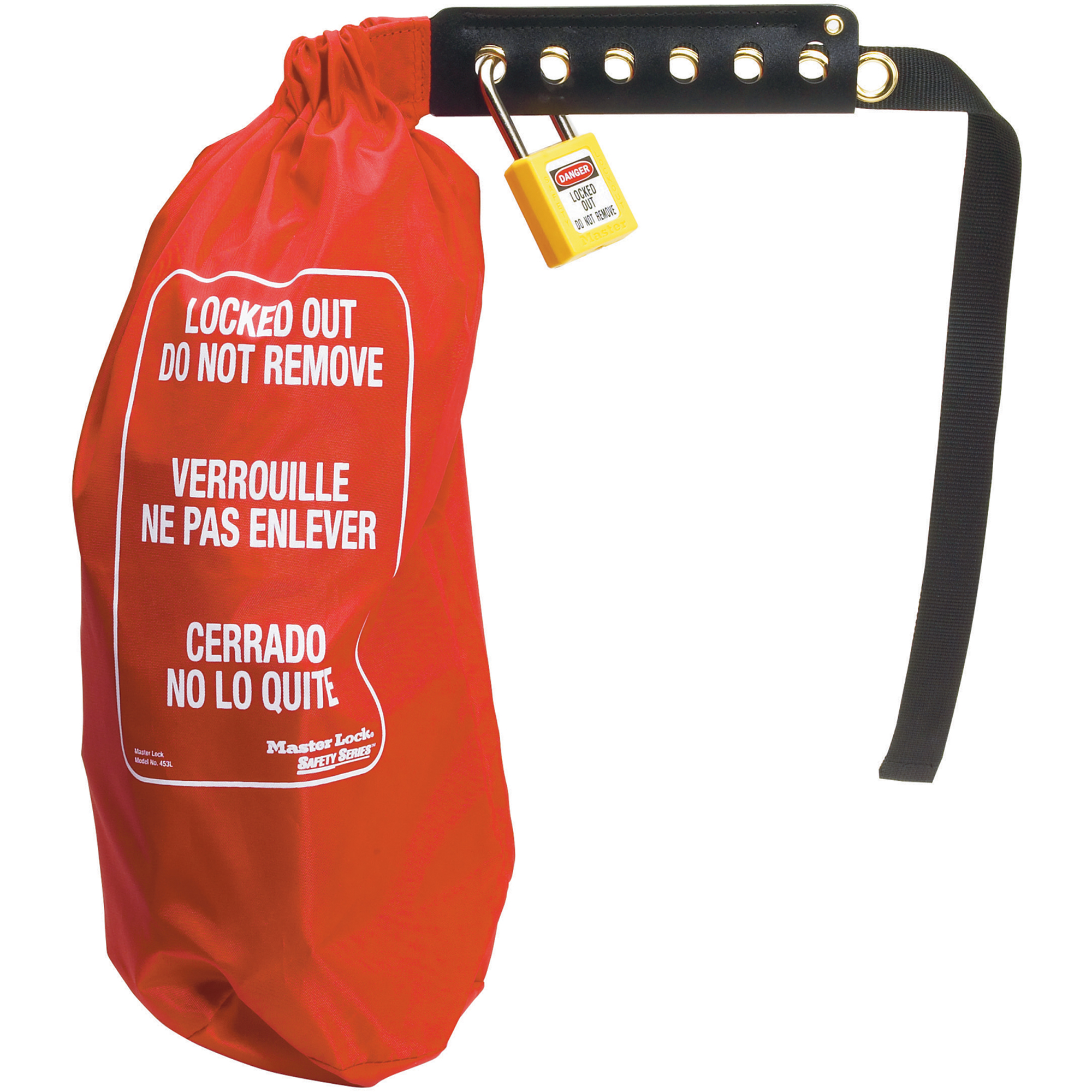 Sac de cadenassage électrique pour prise surdimensionnée & contrôle de palan, Type Prise