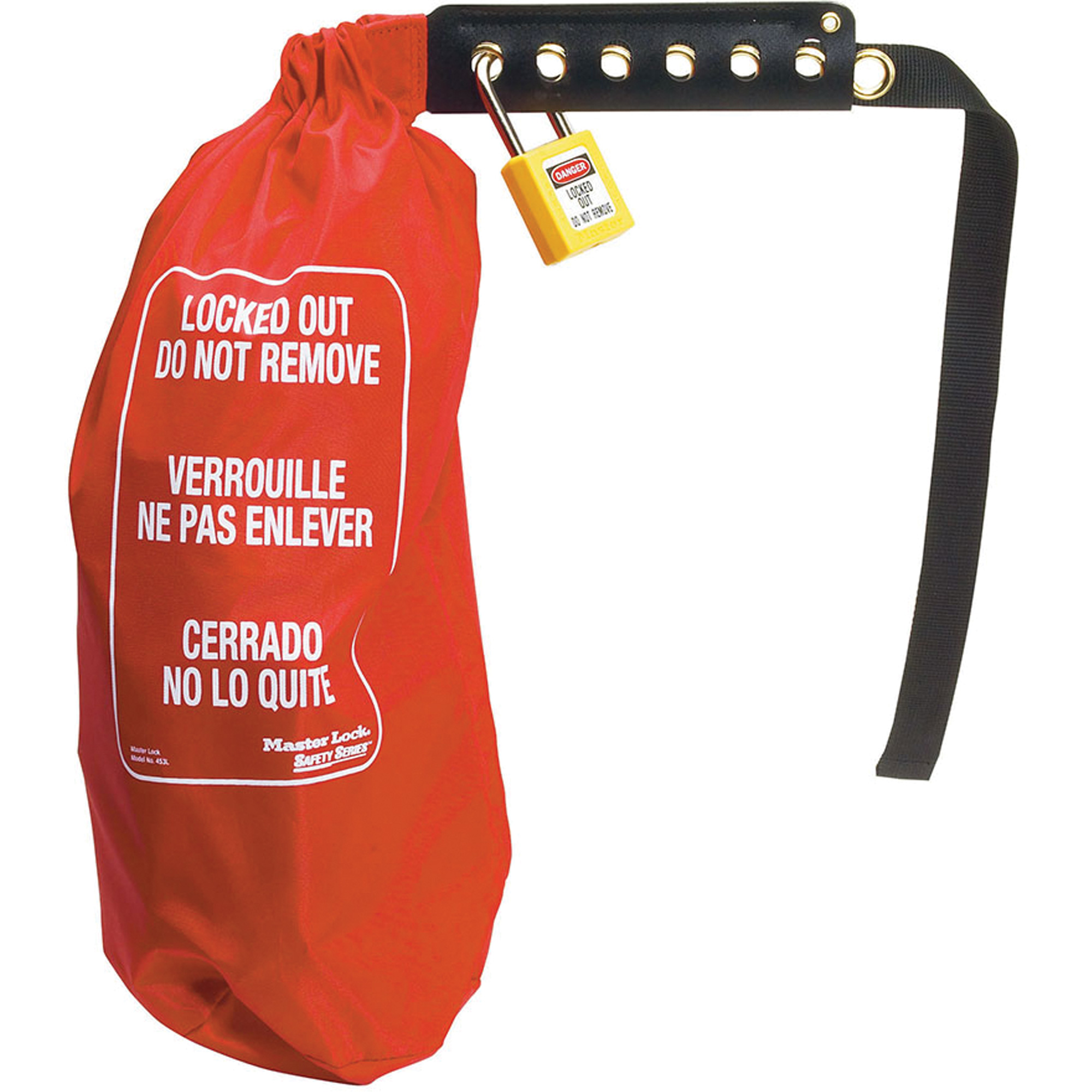 Sac de cadenassage électrique pour prise surdimensionnée & contrôle de palan, Type Prise