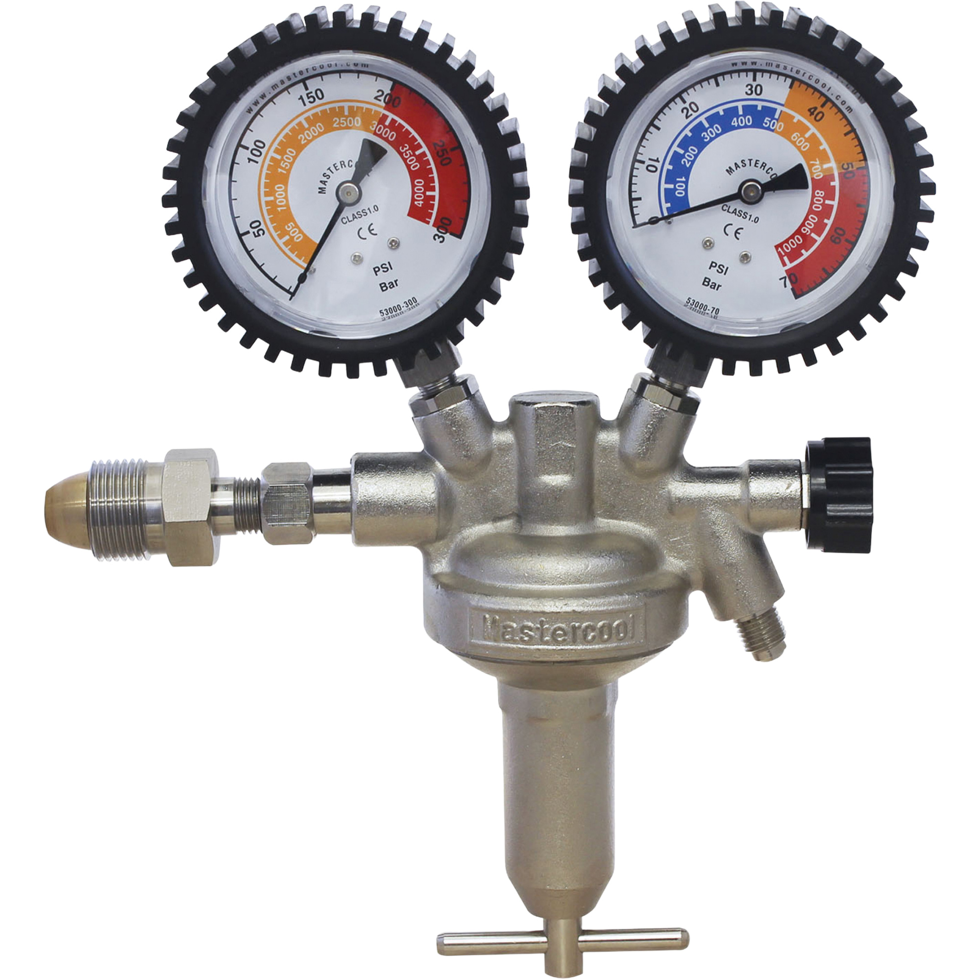Détendeur de pression pour azote avec raccord de sortie 1/4" FL-M