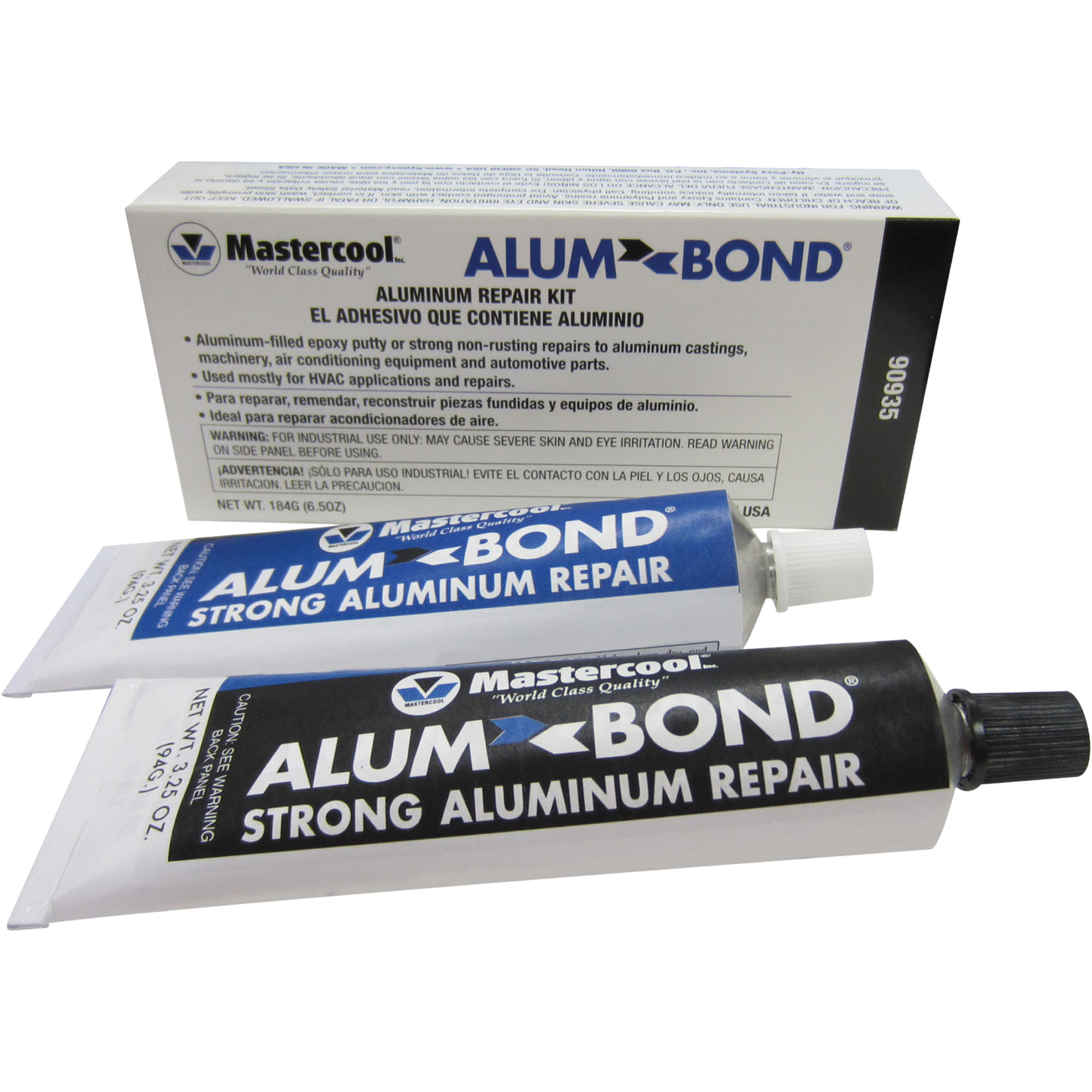 Ensemble de réparation pour aluminium avec durcisseur et résine