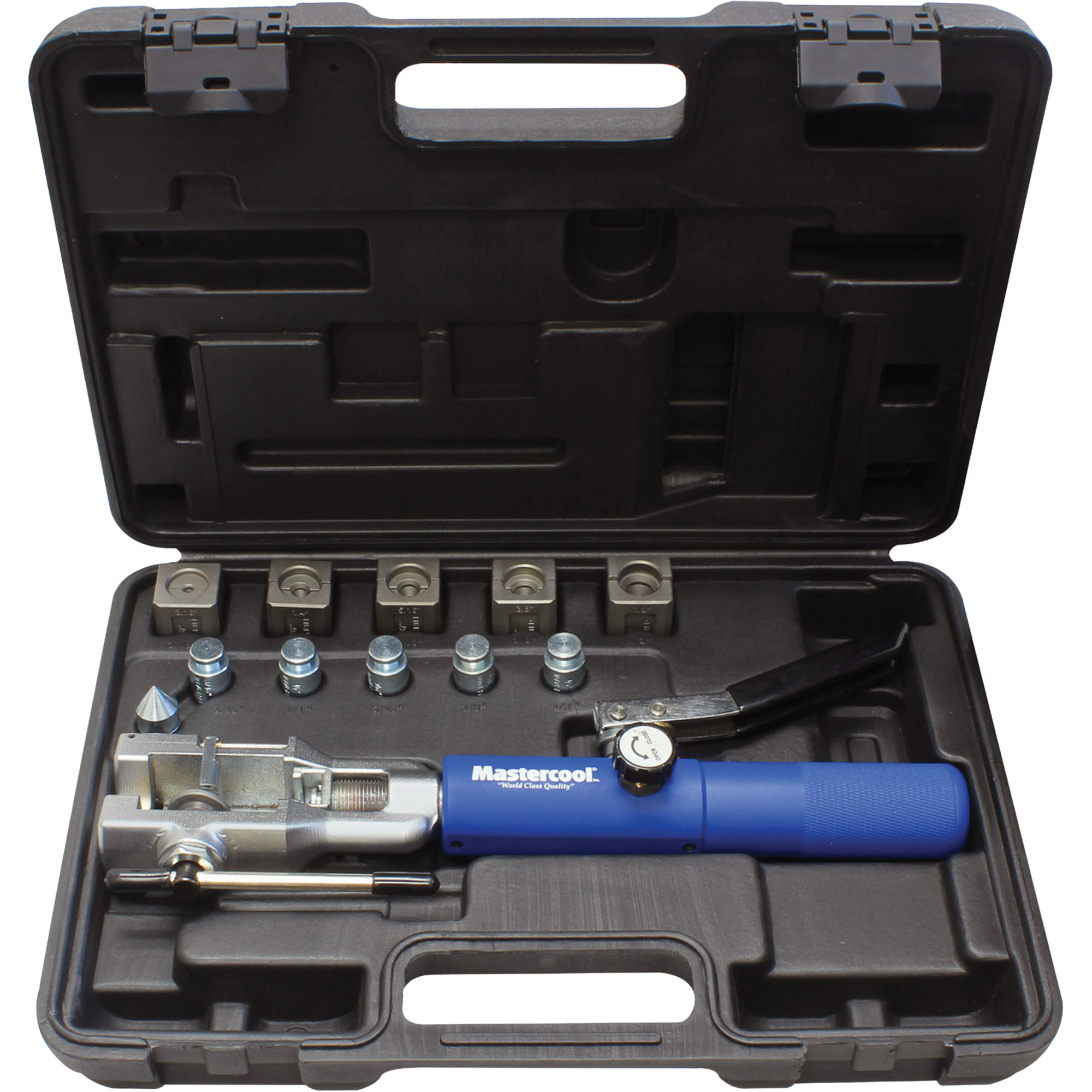 Ensemble d'outils hydraulique pour évasement simple et double 37°