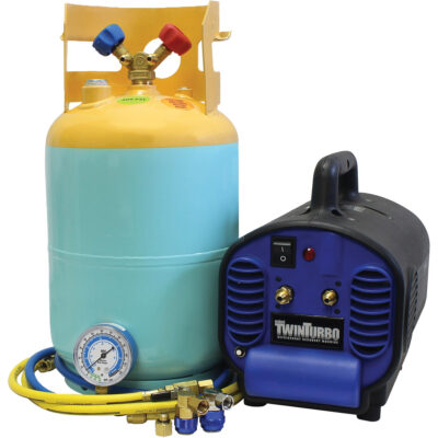 Mini système de récupération de réfrigérant pour R134A et R1234Yf contaminés