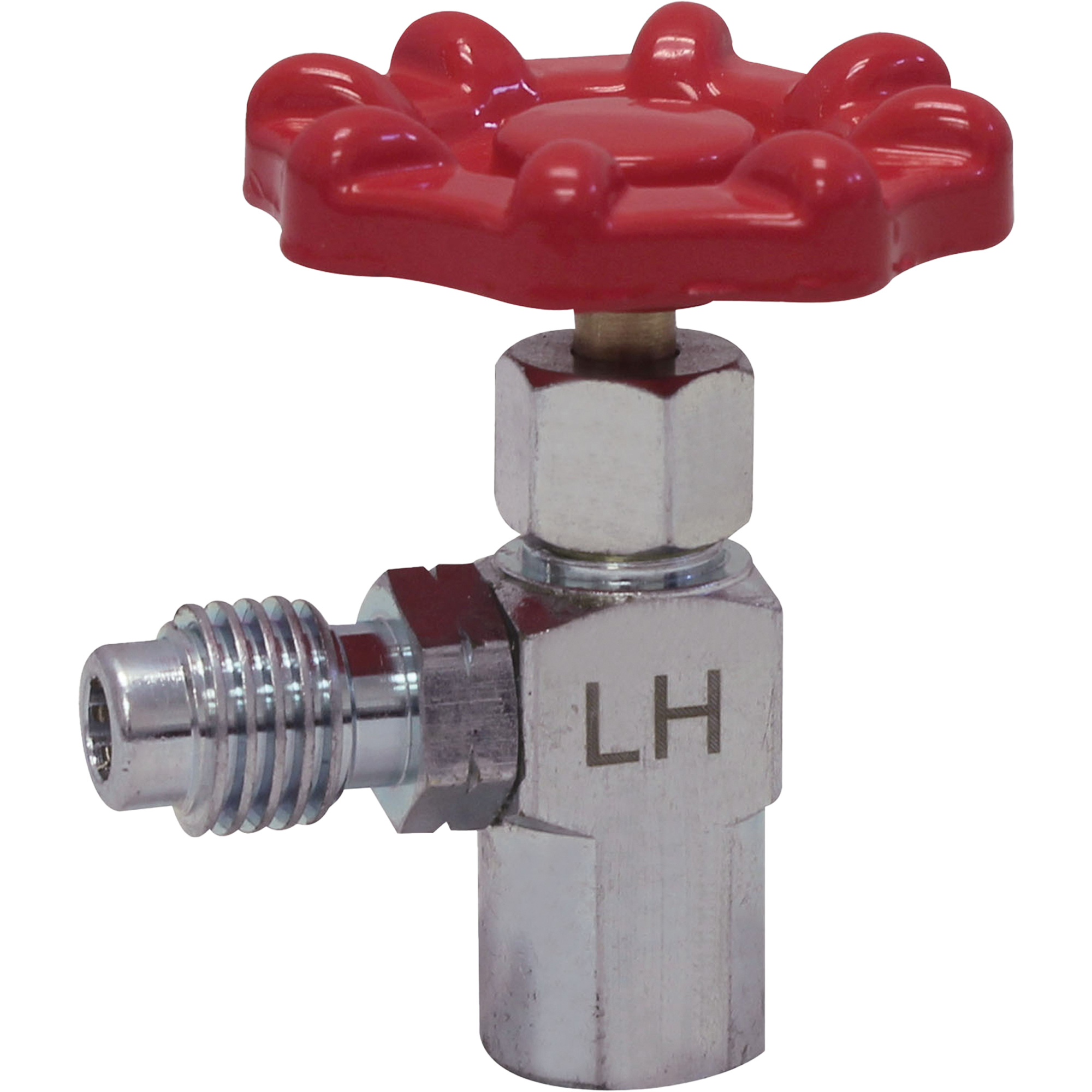 Valve de perçage auto-obturante pour canette R1234yf avec filetage 1/2” ACME-LH