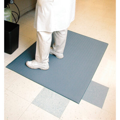 Tapis antimicrobiens Comfort-KingMC, Rugueux, 2' x 3' x 3/8", Gris, Éponge