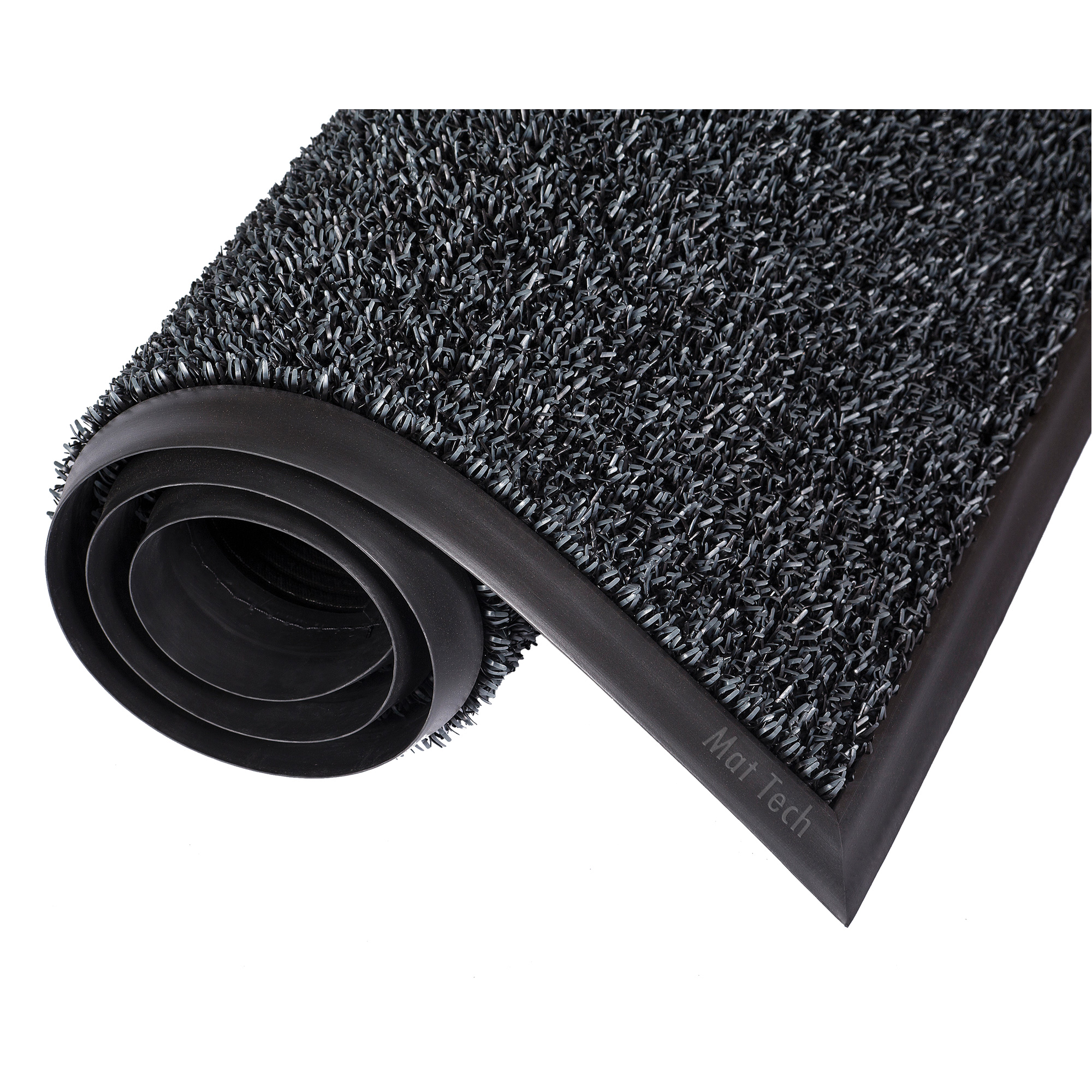 Tapis Astro-PlusMC, Polyéthylène, Grattoir Type, Motif Texturé, 3-3/10' x 4', Charbon