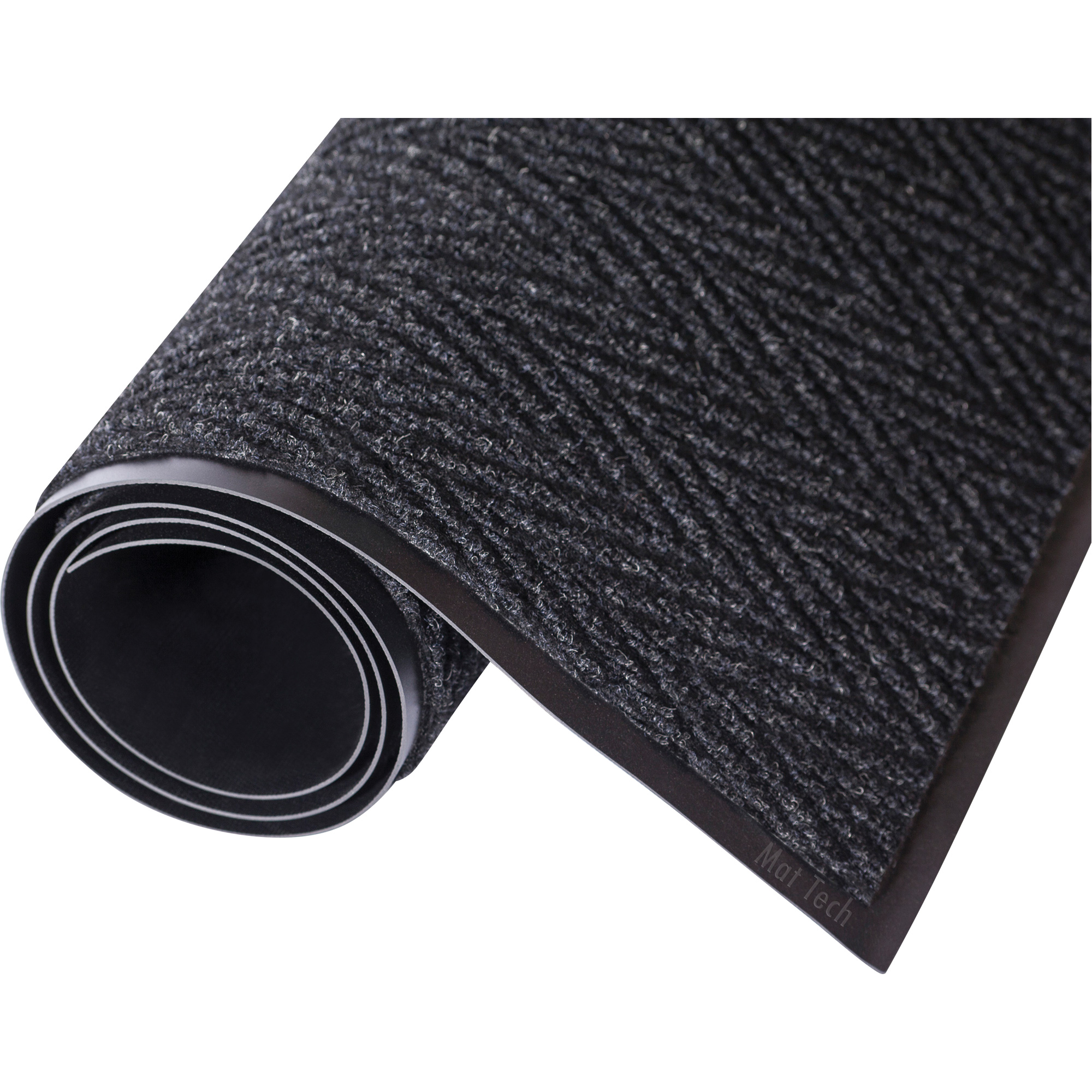 Tapis ChevronMC, Grattoir/Essuie-pieds, 3' x 4' x 5/16", Charbon