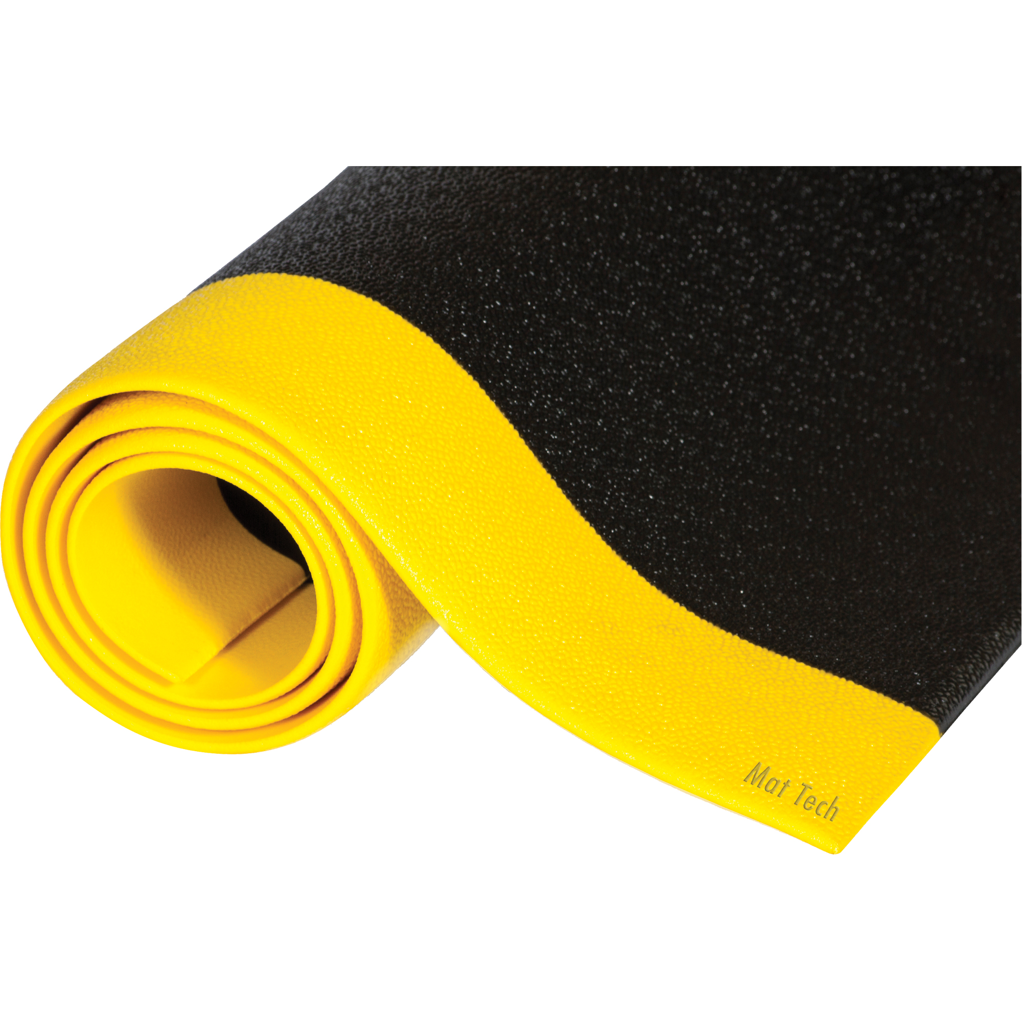 Tapis Comfort-KingMC, Lisse, 2' x 3' x 3/8", Noir/Jaune, Éponge