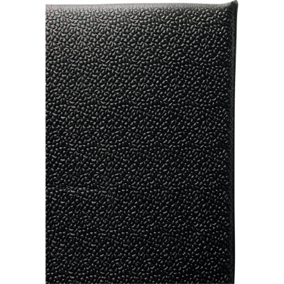 Tapis Comfort-KingMC, Rugueux, 4' x 60' x 3/8", Noir, Éponge