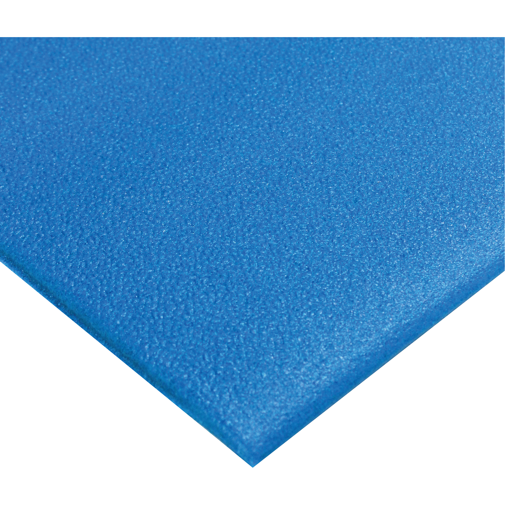 Tapis Comfort-KingMC suprême, Rugueux, 6' x 60' x 1/2", Bleu royal, Éponge