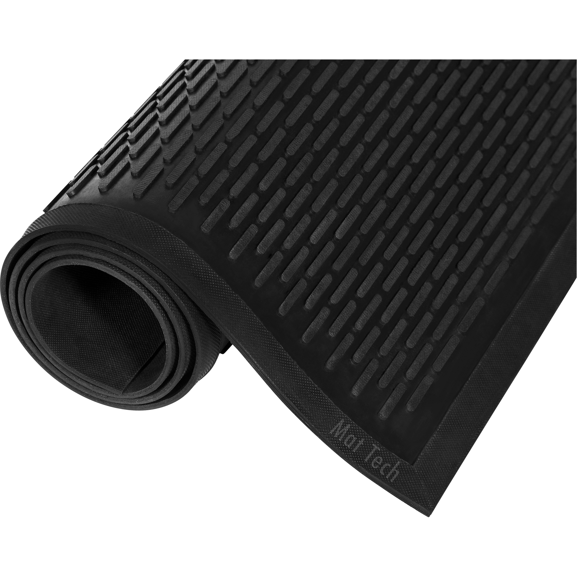 Tapis Crown-TredMC, Grattoir, 3' x 10' x 1/4", Noir