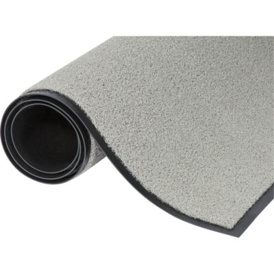 Tapis d'accueil Jasper, Essuie-pieds/grattoir, 2' x 3' x 5/16", Gris