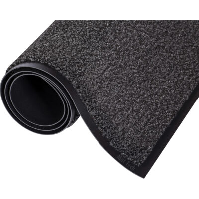 Tapis de couloir Dust-StarMC, Essuie-pieds, 3' x 60' x 1/2", Charbon