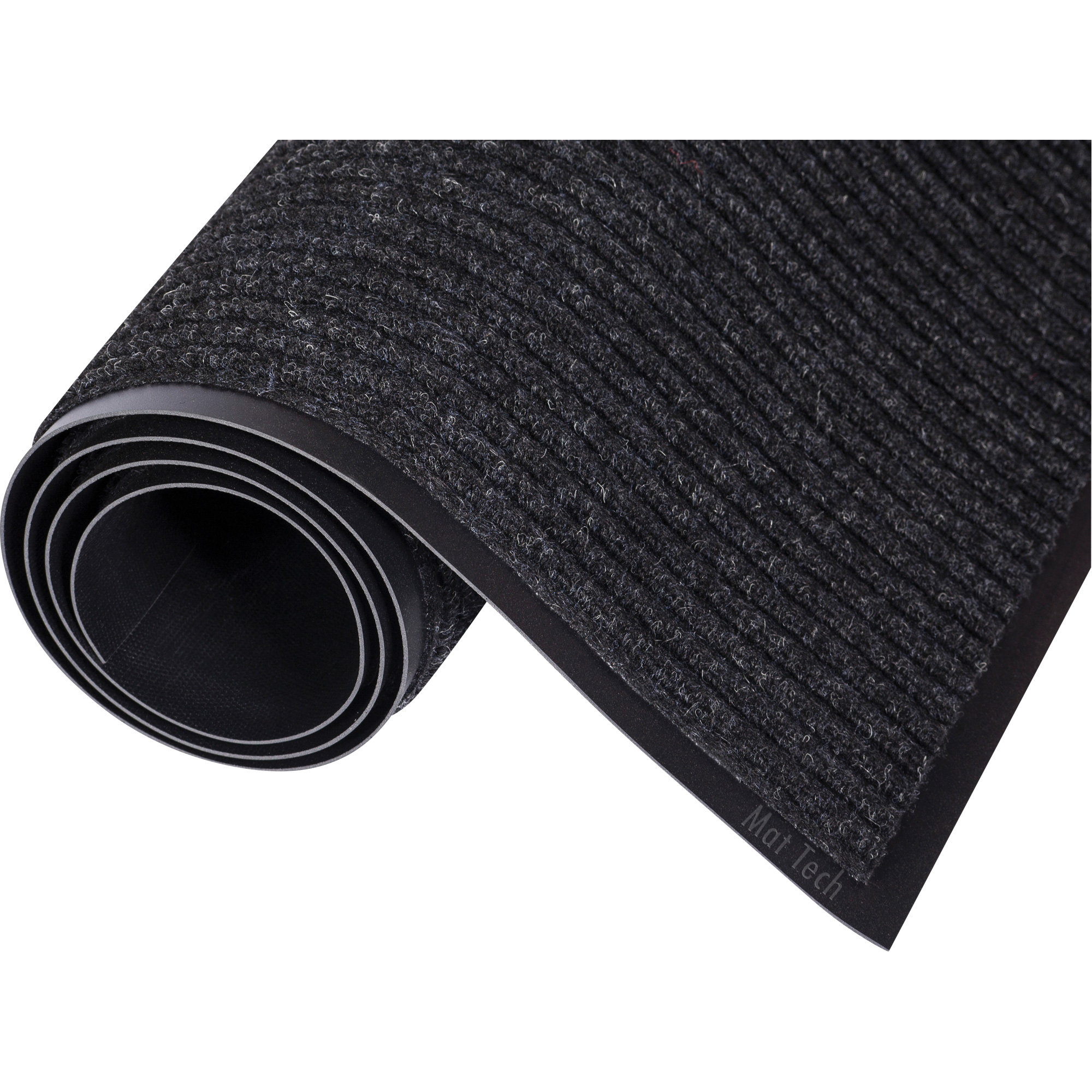 Tapis de vestibule Needle-RibMD, Essuie-pieds, 6' x 60' x 1/2", Charbon